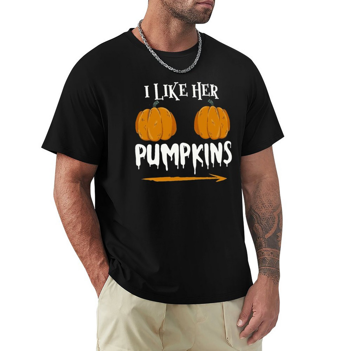 Ilkeher Pumpkins Men's T-shirt