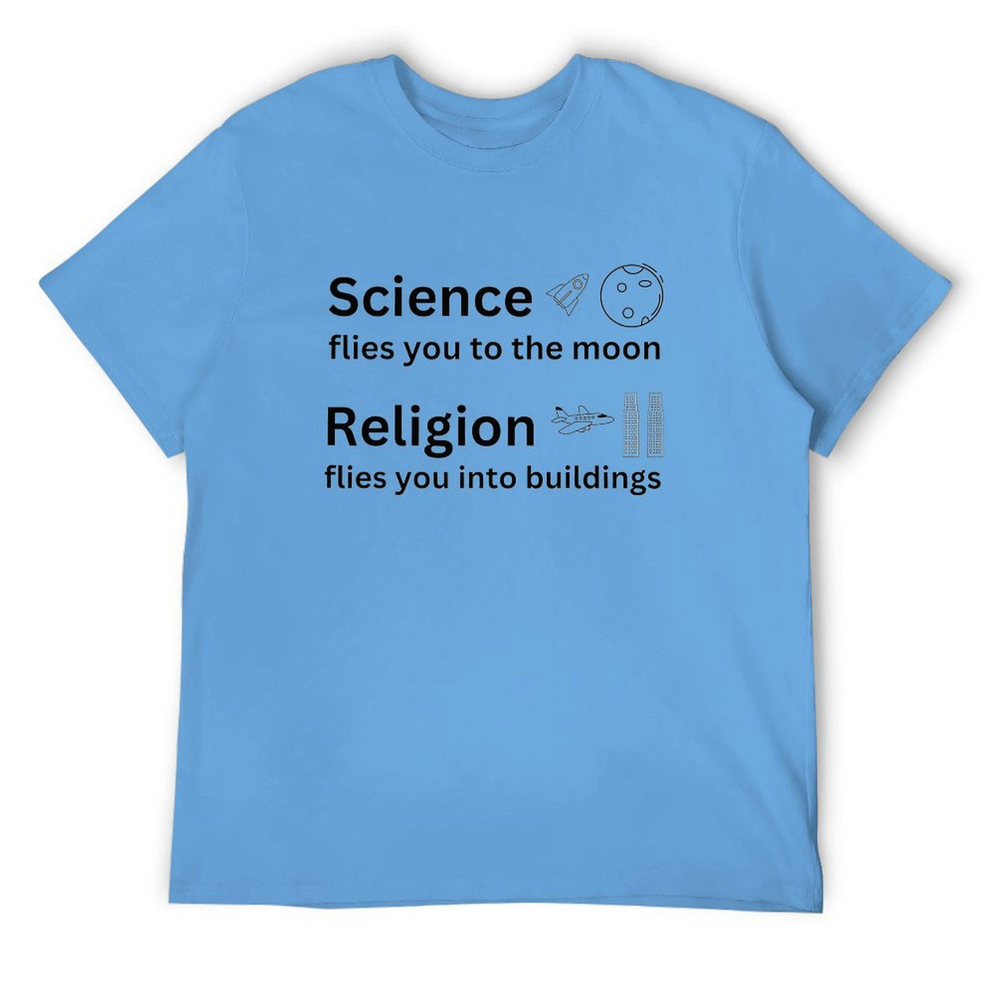 T-shirt Science Religion