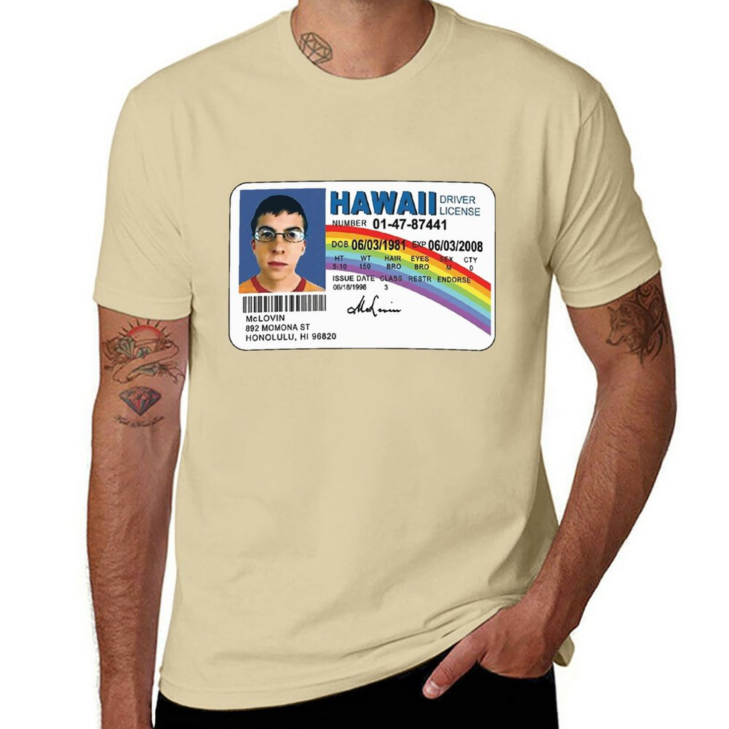 $9.9 McLovin T-shirt