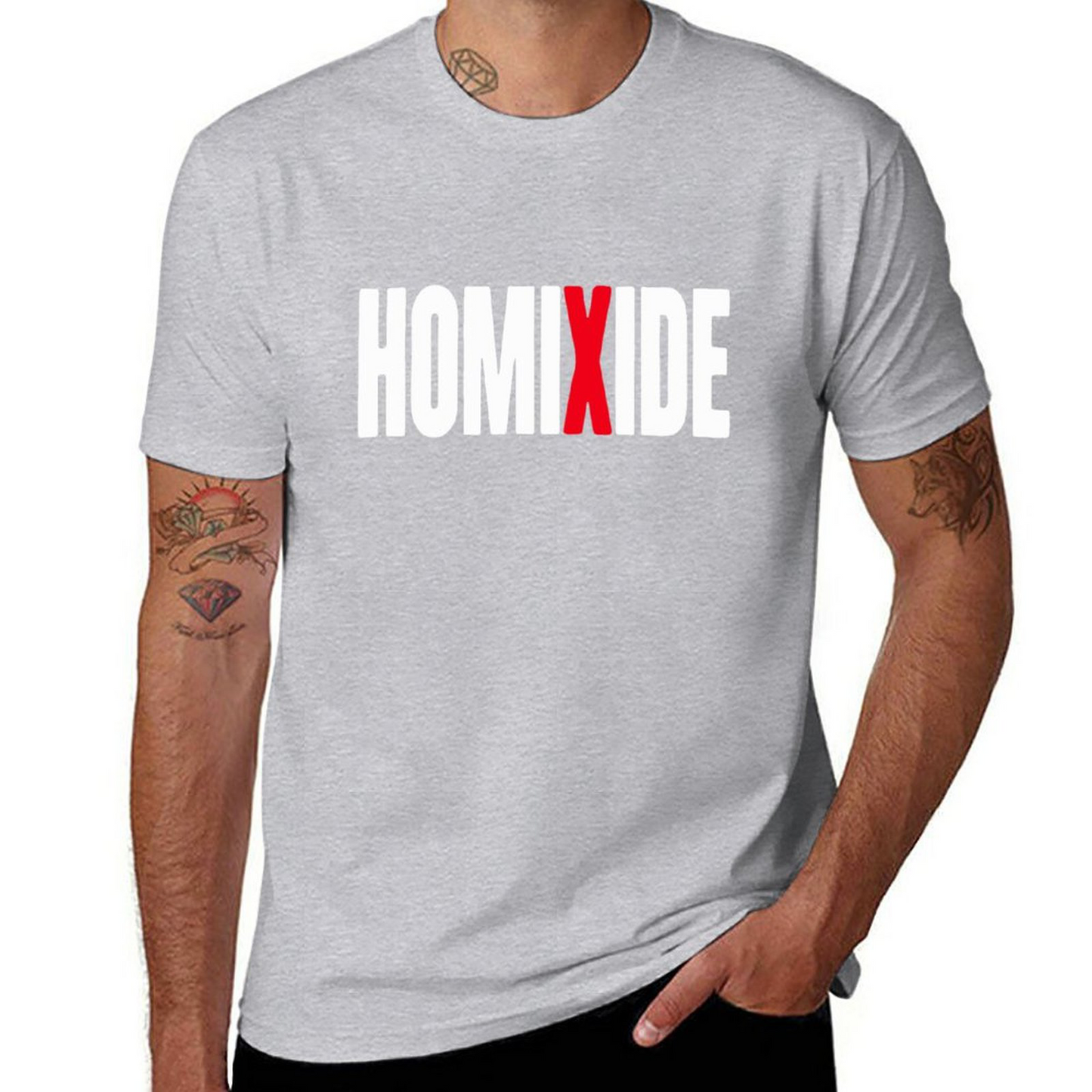 HOMIXIDE Short Sleeve T-shirt for Men