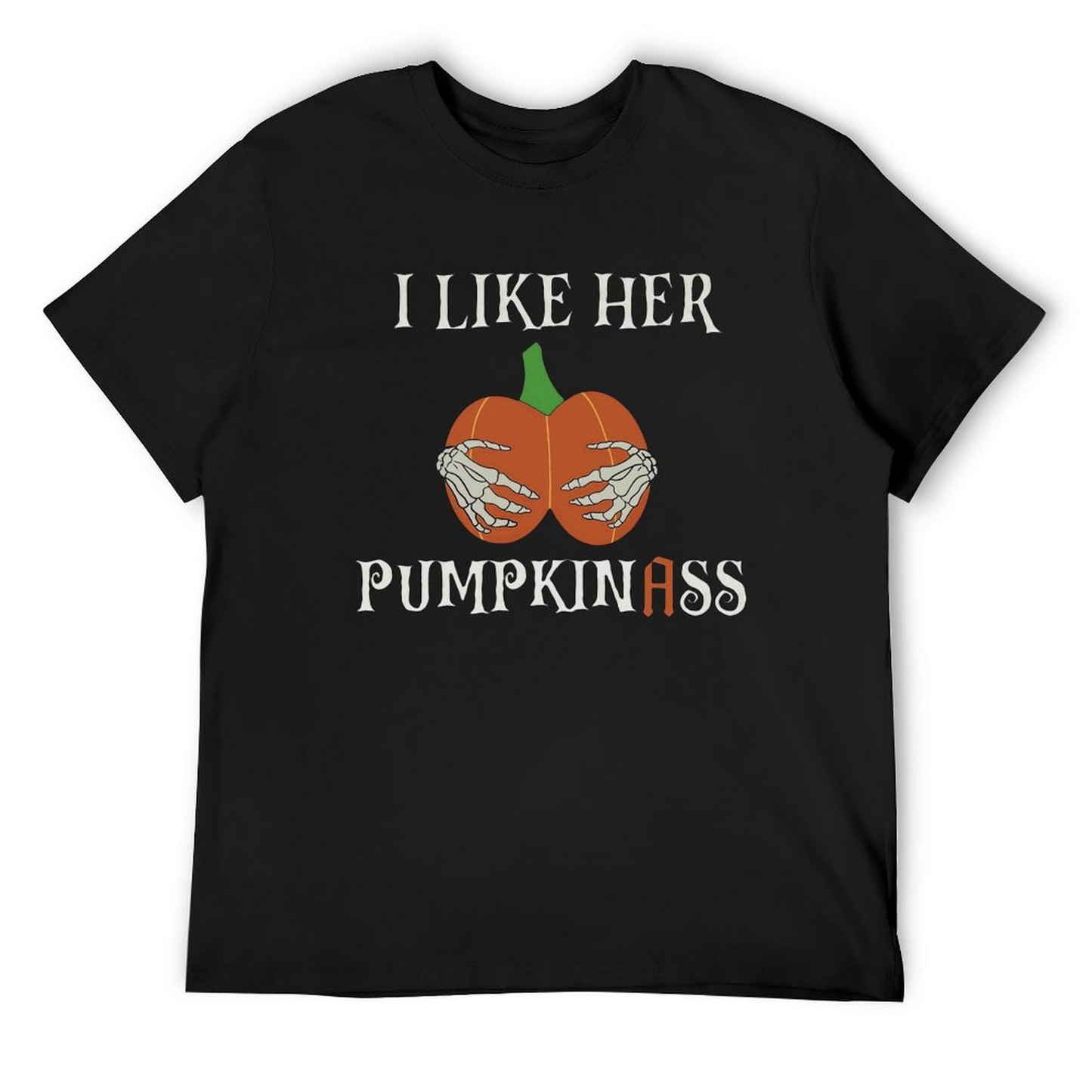 Men's T-shirt I Like Her Pumpkinass