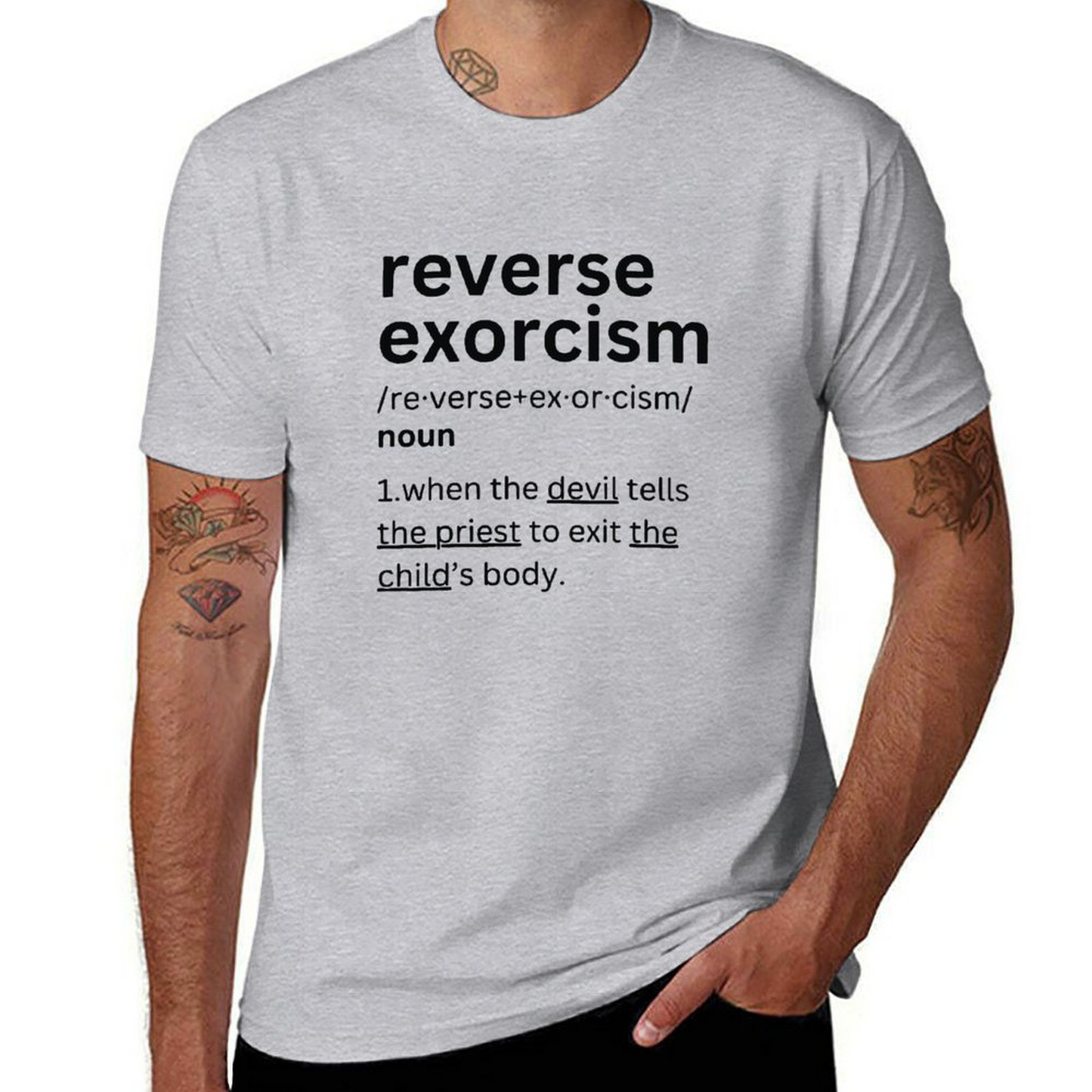 Reverse Exorcism T-shirt