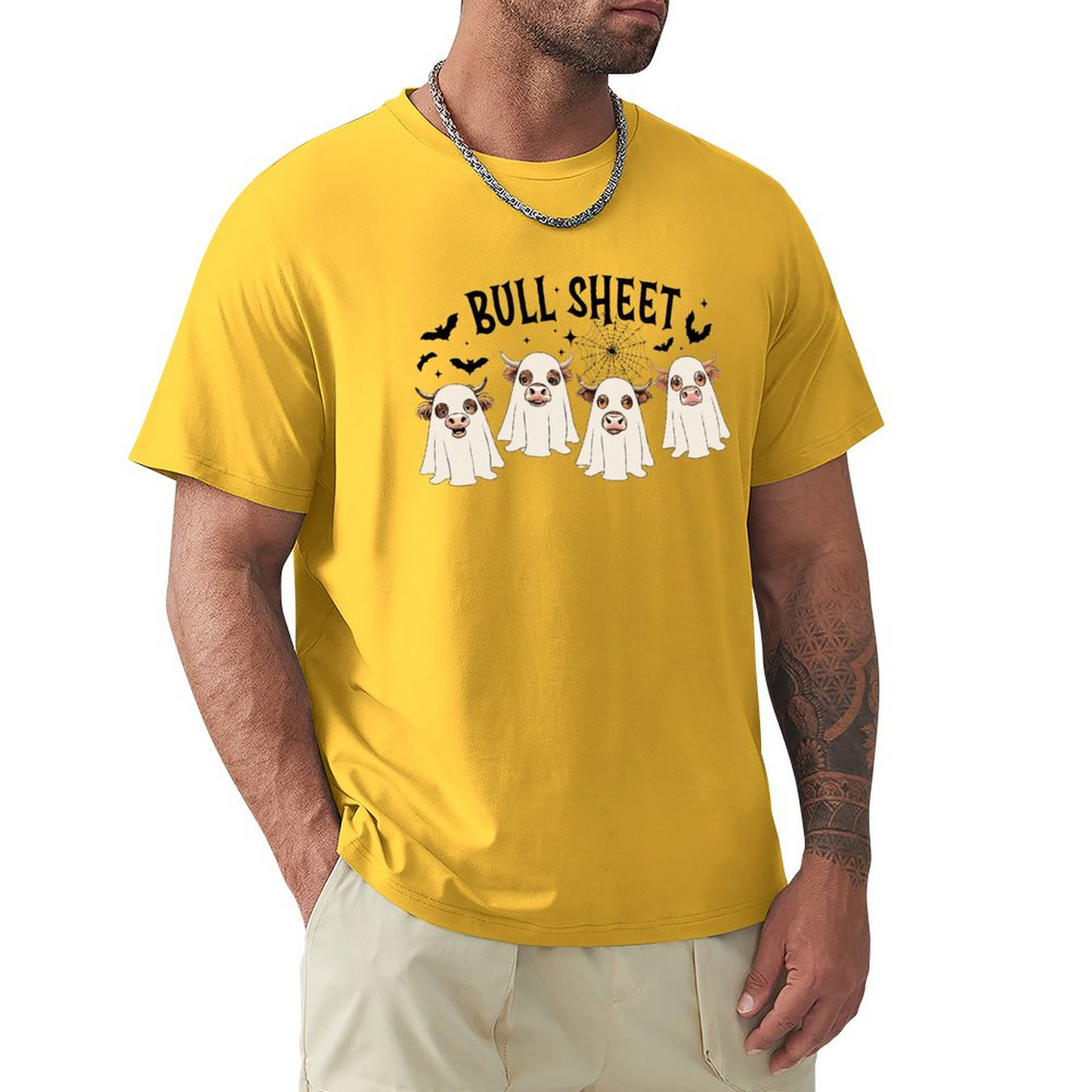 Men's T-shirt bullsheet