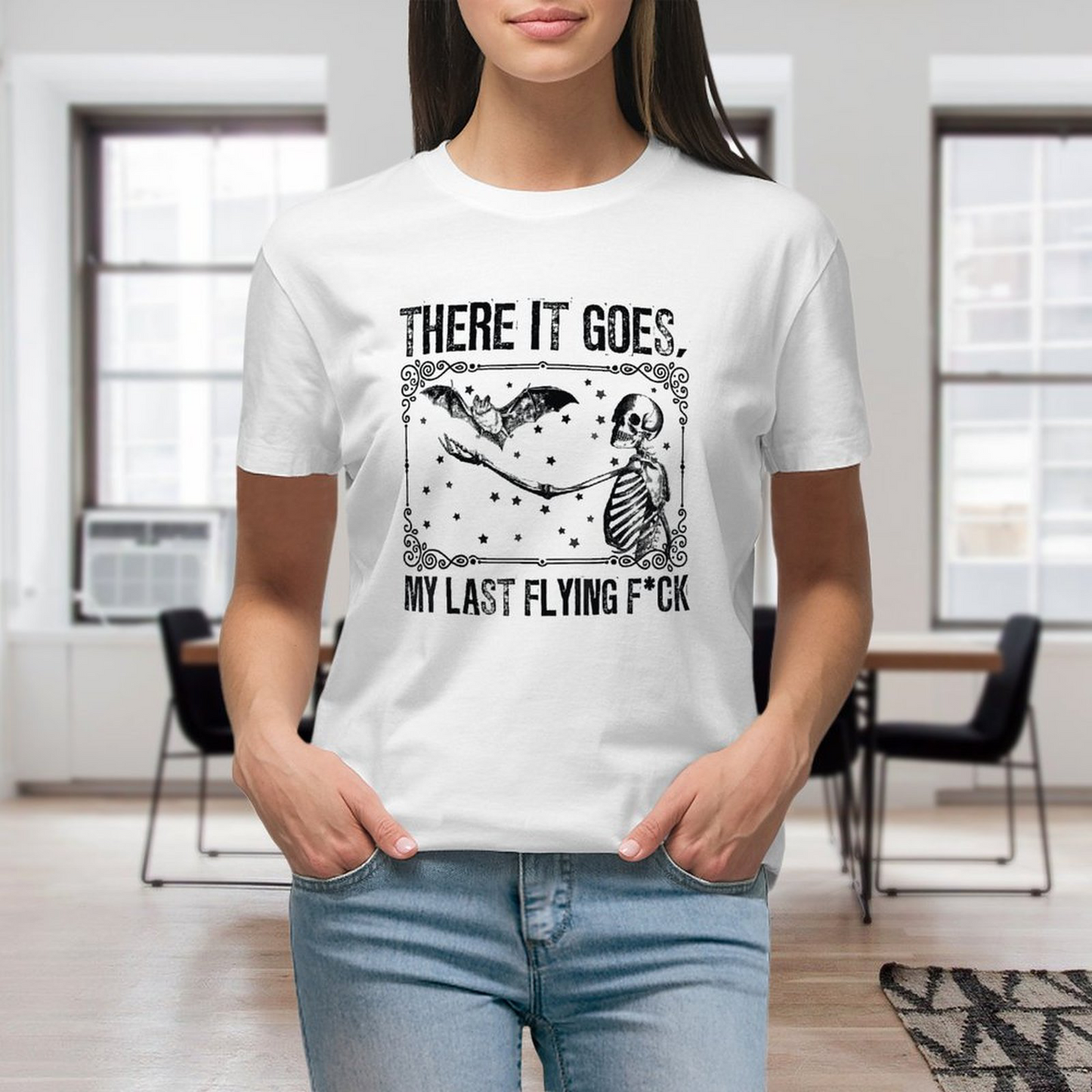 Female T-shirt	 There It Goes