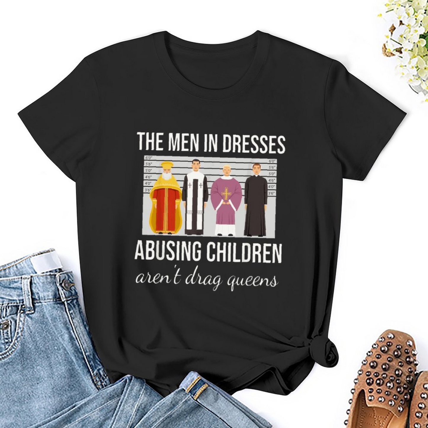 Men in Dresses Women's T-shirt