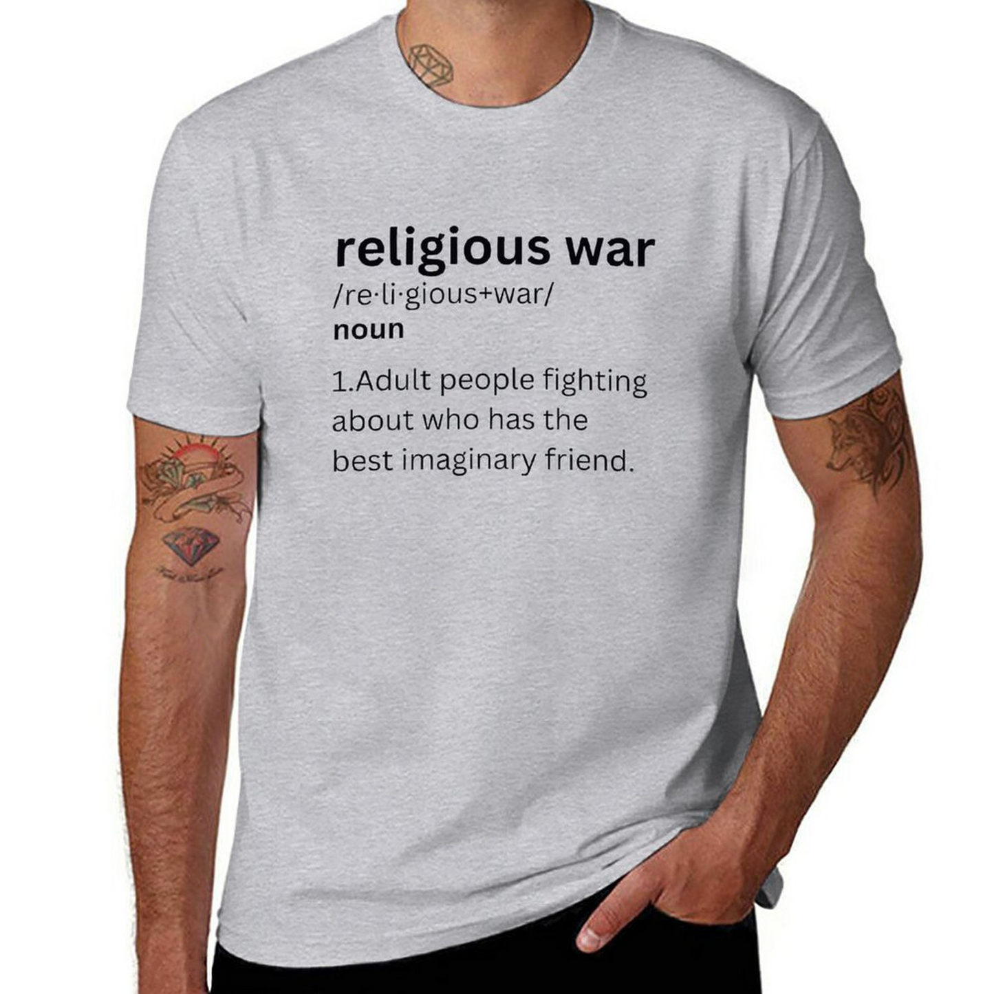 Religious War men/women T-shirt