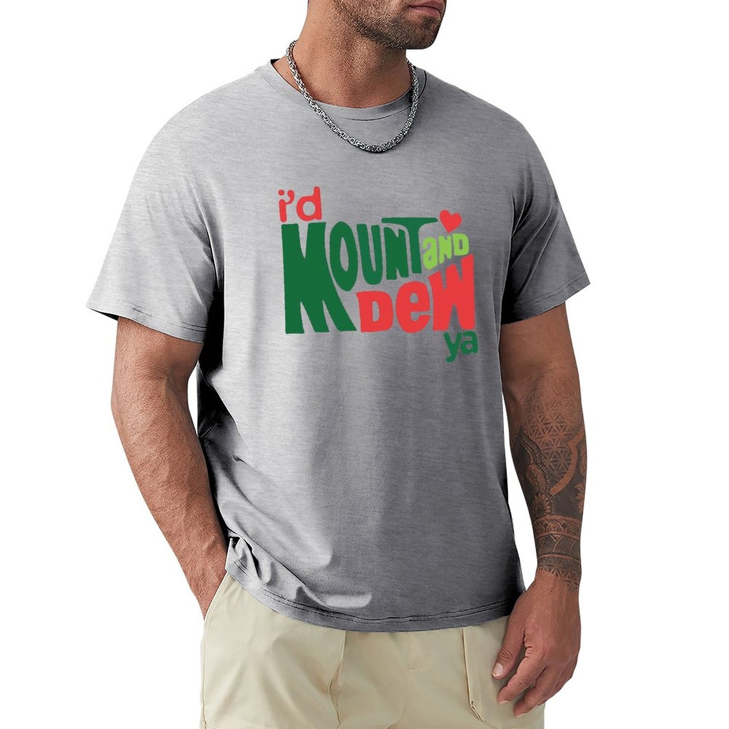 Men's T-shirt I'd Kount And Dew Ya