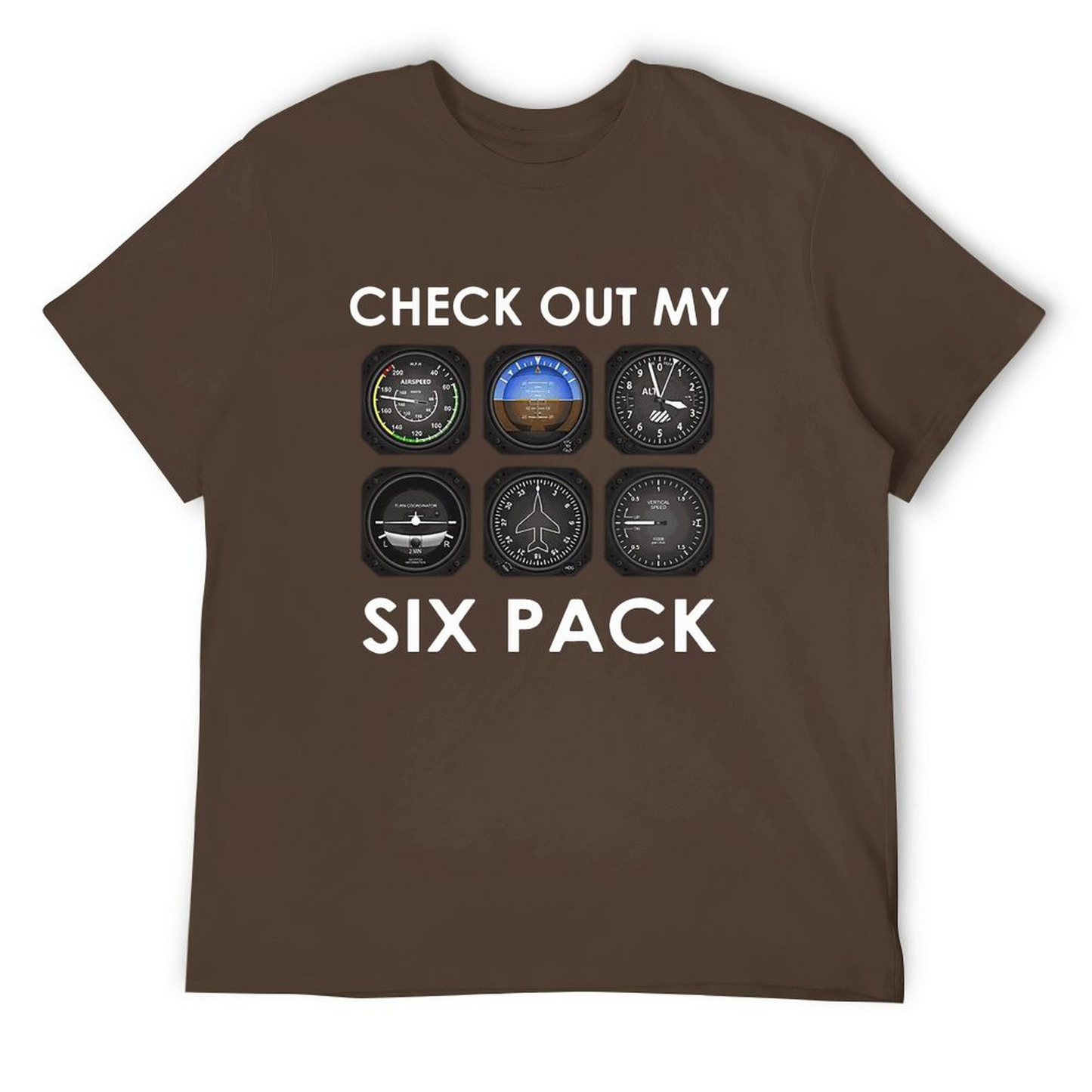 CHECK OUT 6 PACK T-shirt