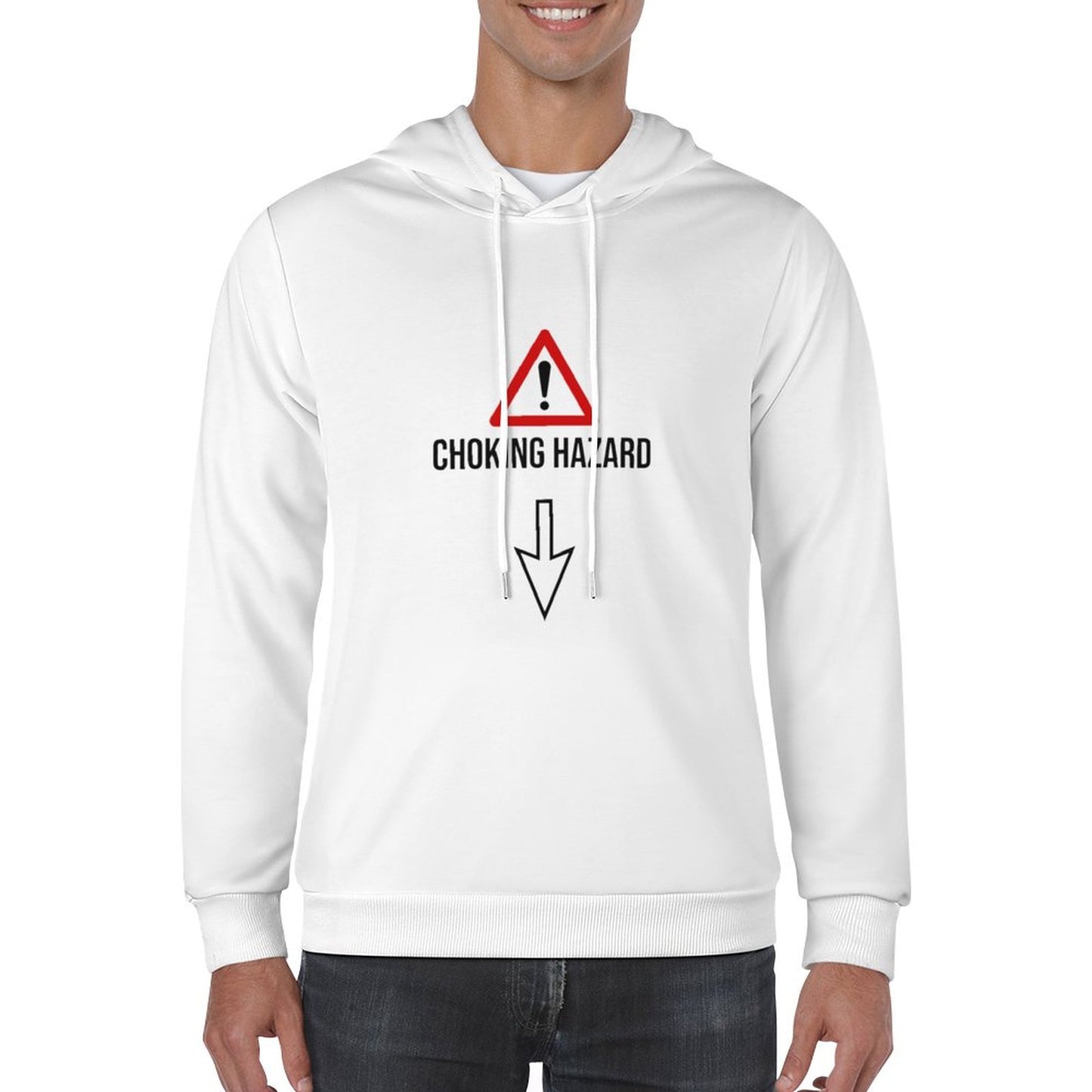 CHOCKING HARZARD Men Hoodie