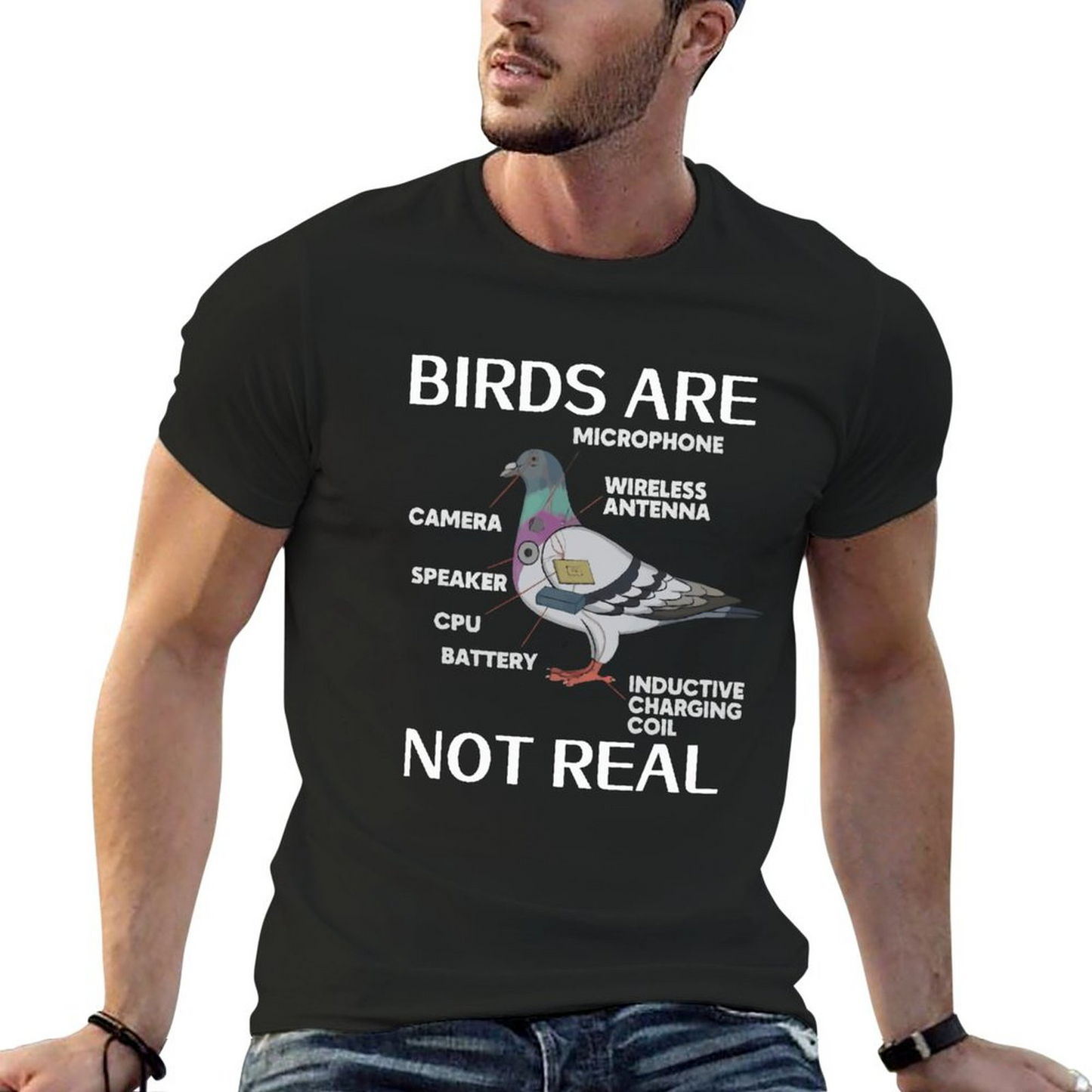 Birds Are Not RealT-shirt