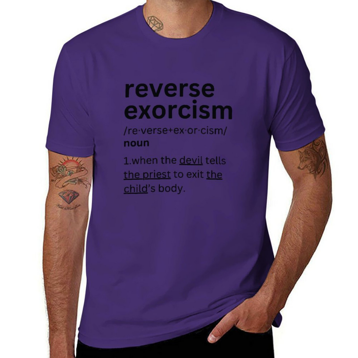 Reverse Exorcism T-shirt