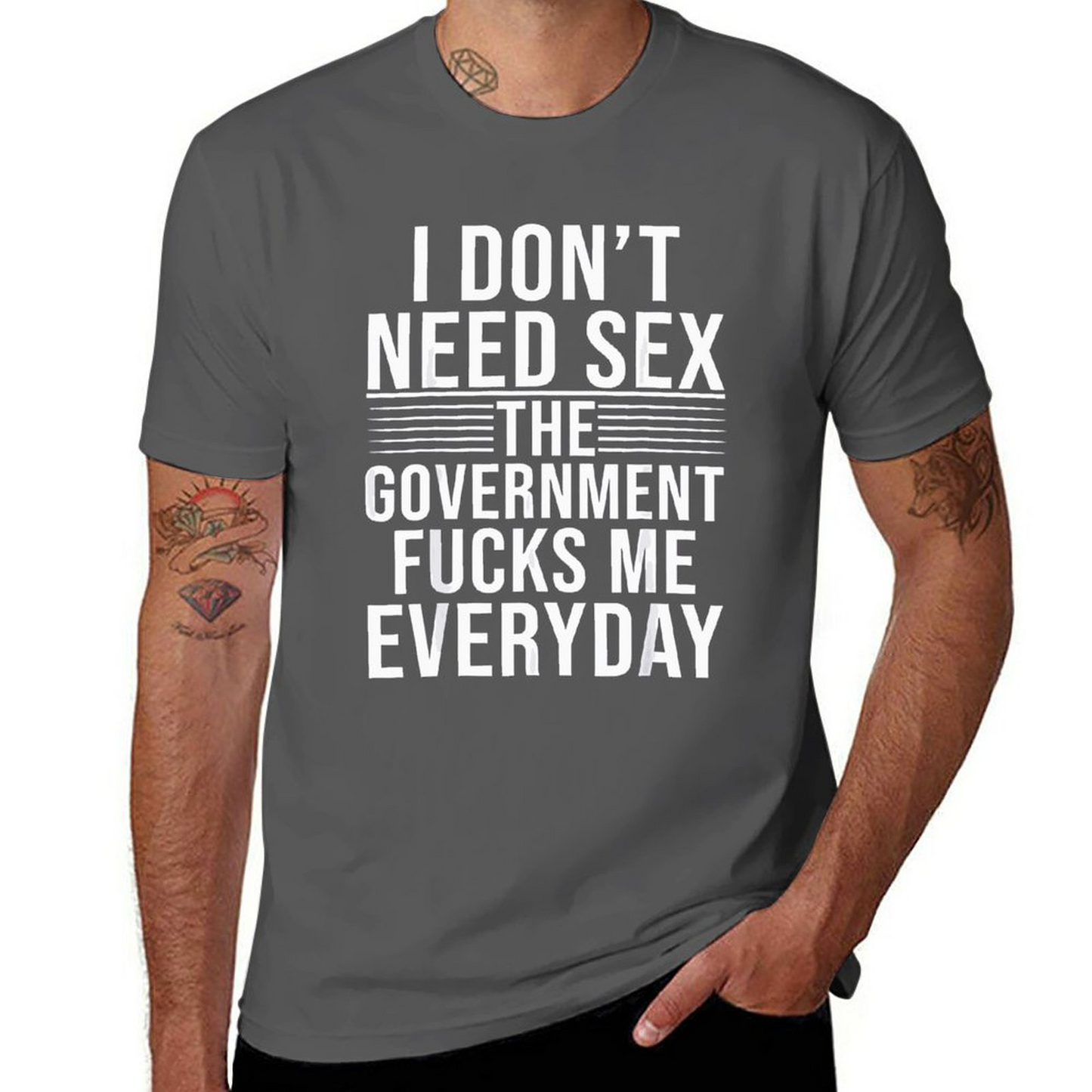 The Government Fcks Me Every Day T-shirt