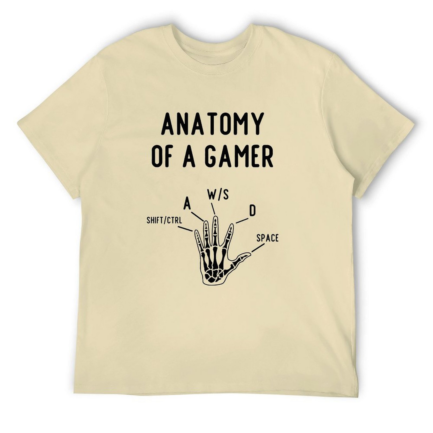 Anatomy of A Gamer T-shirt