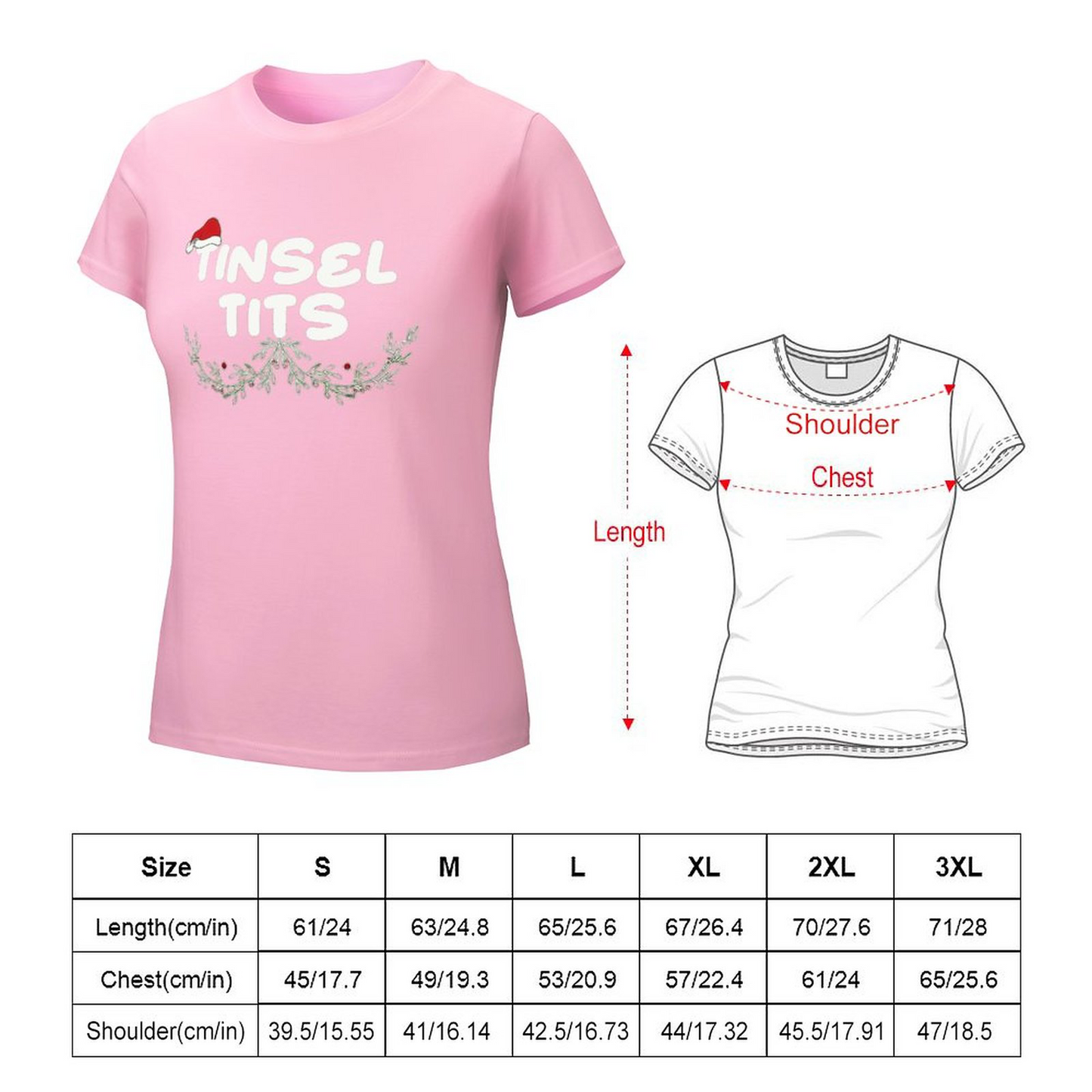 Tinsel Tits Women's T-shirt