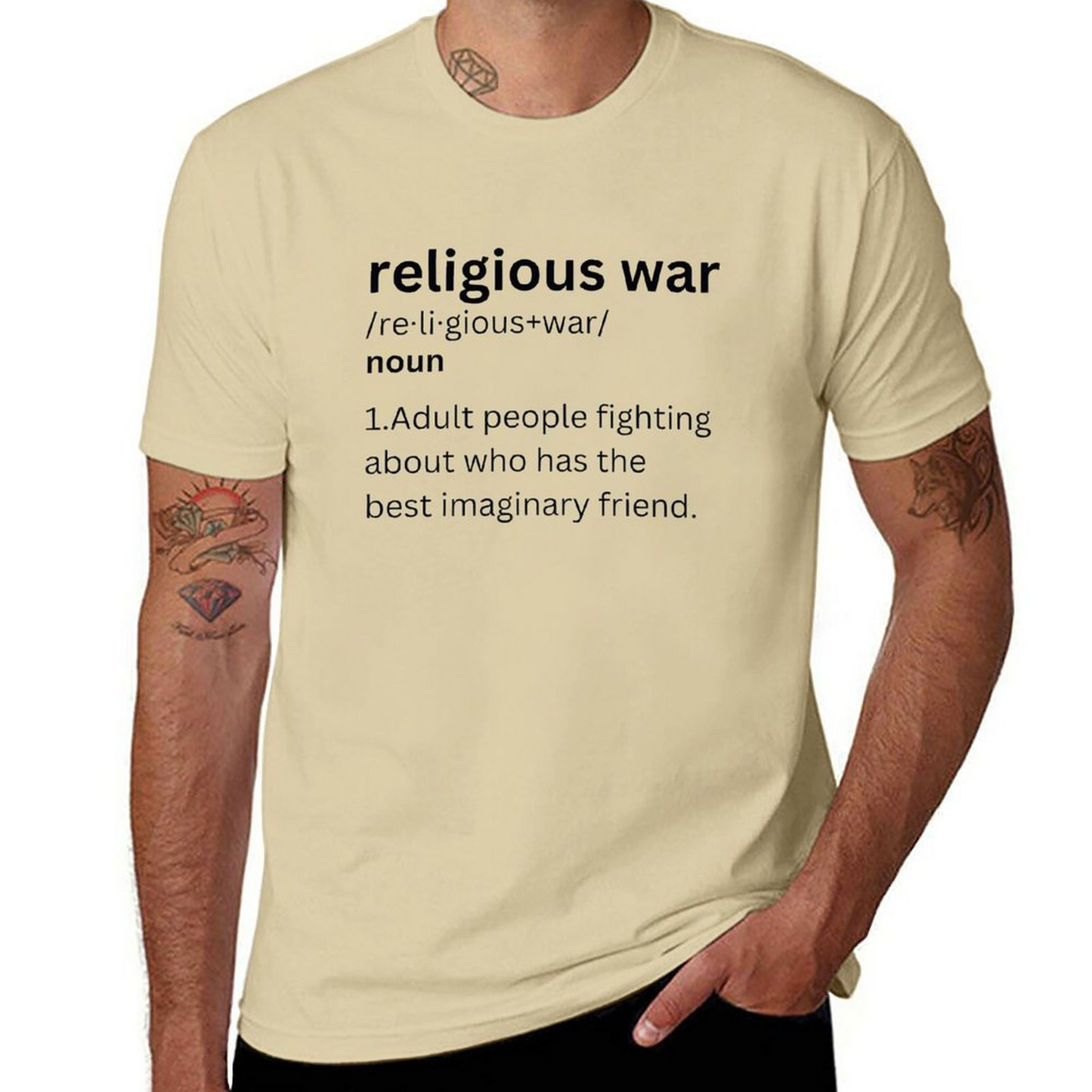 Religious War men/women T-shirt