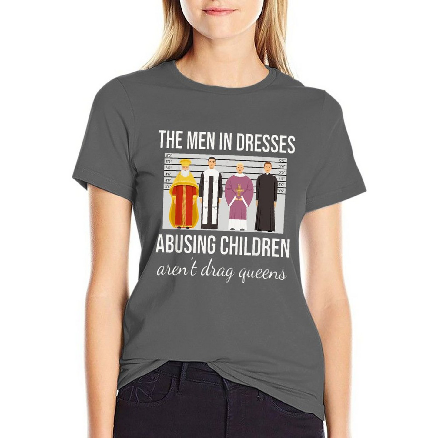 Men in Dresses Women's T-shirt