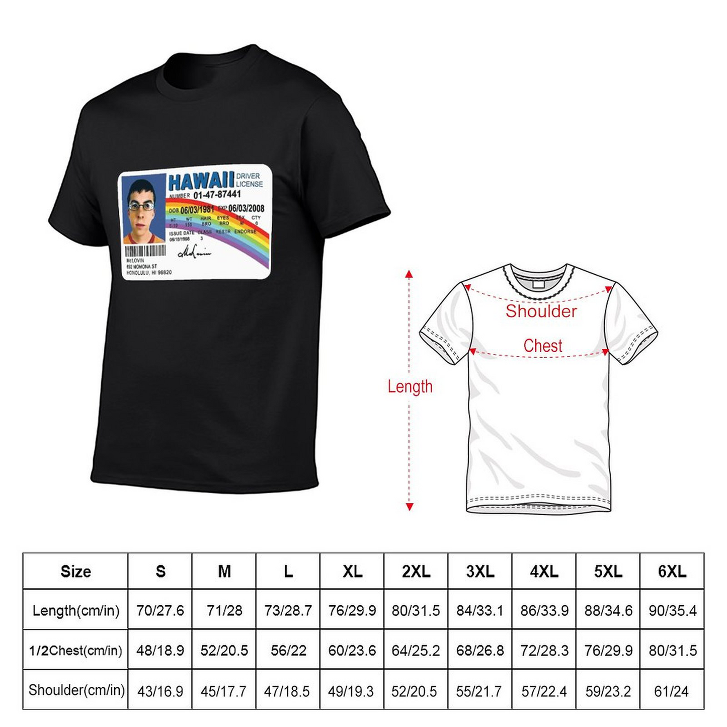 $9.9 McLovin T-shirt