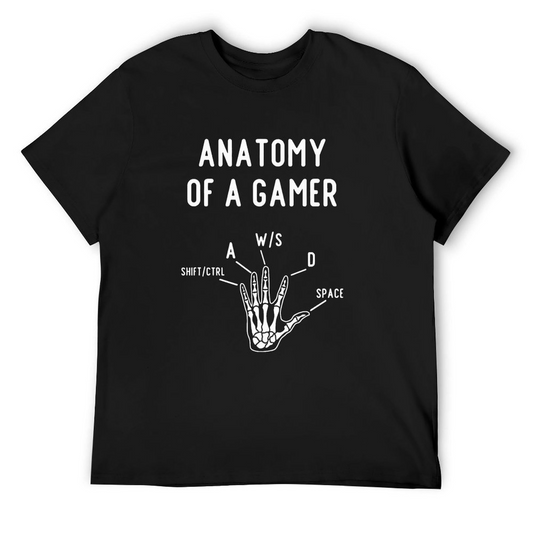 Anatomy of A Gamer T-shirt