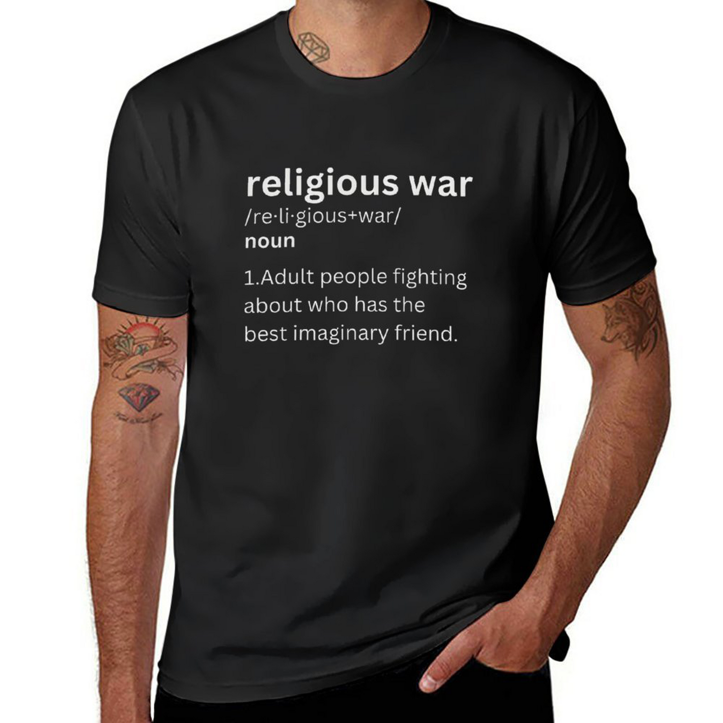 Religious War men/women T-shirt