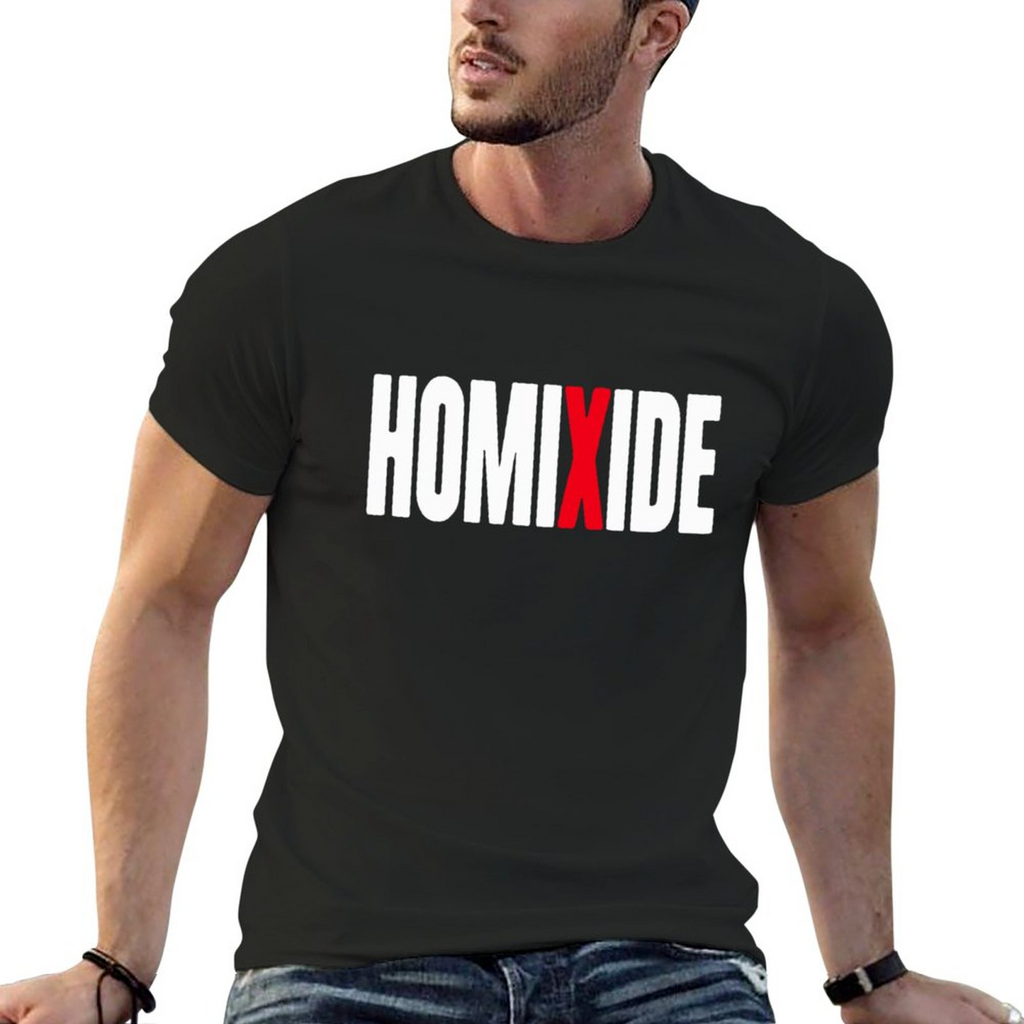 HOMIXIDE Short Sleeve T-shirt for Men