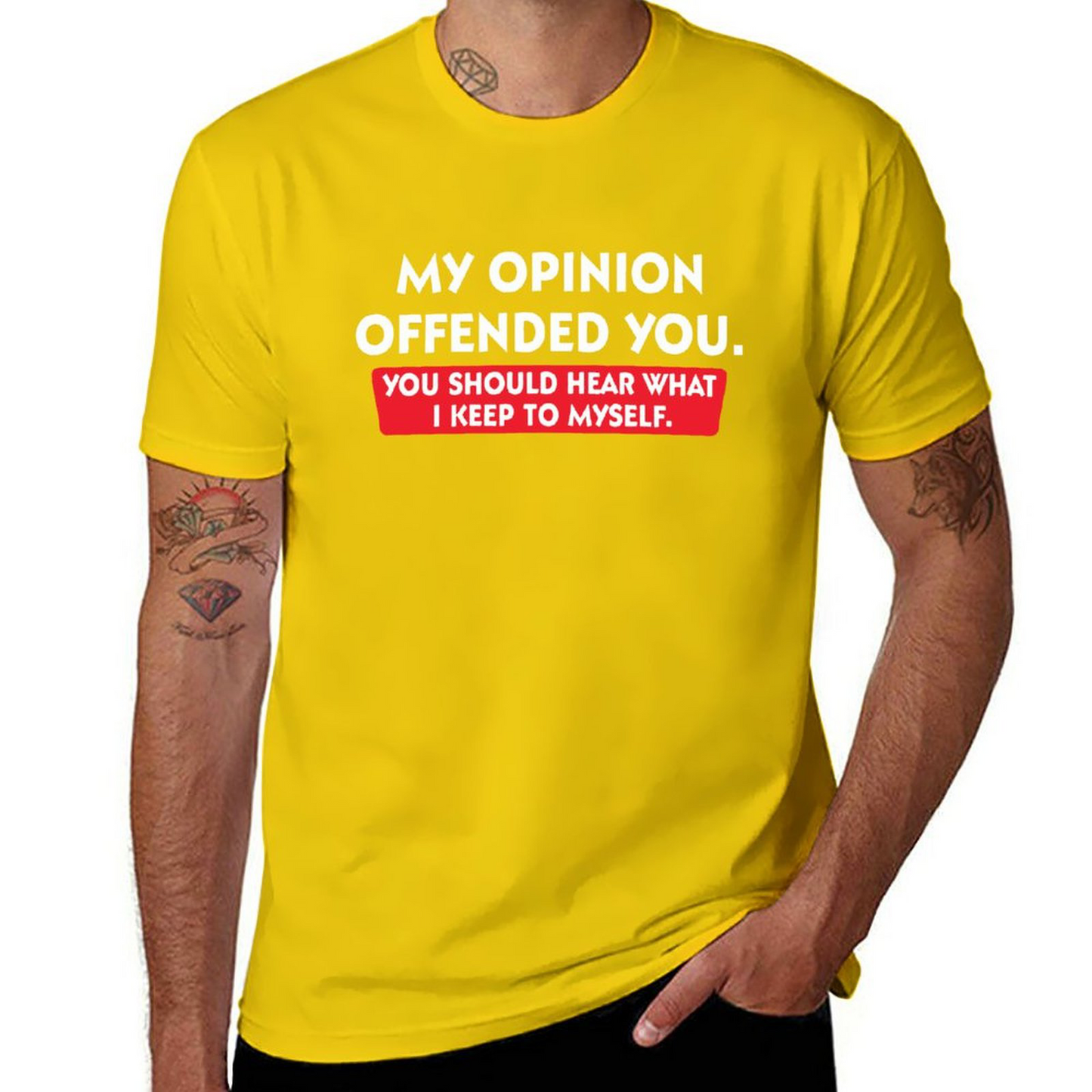 My Opinion T-shirt for Men