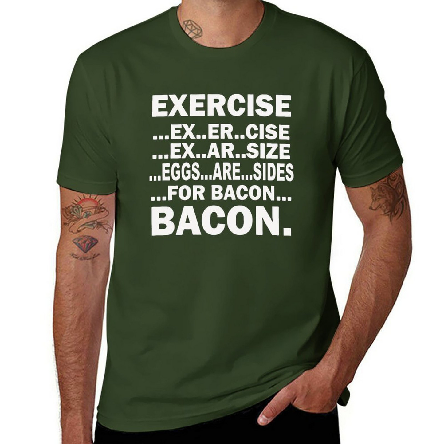 Short Sleeve T-shirt for Men Forbacon