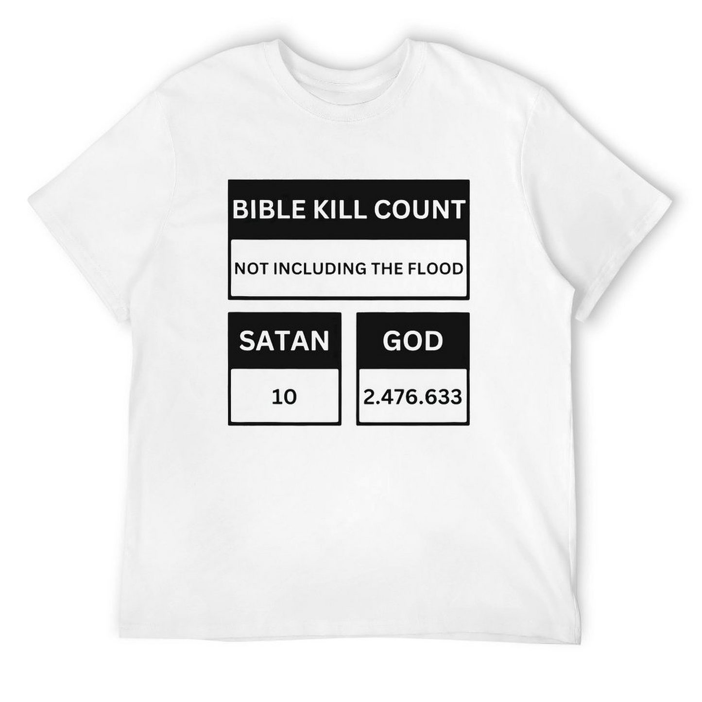 Bible kill count T-shirt