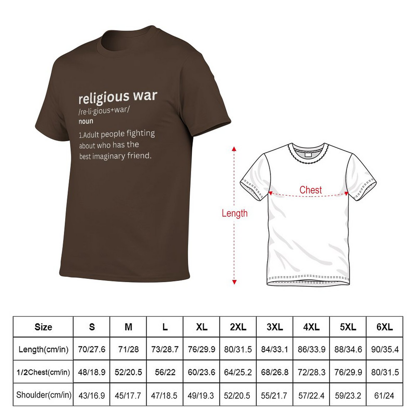 Religious war &A T-shirt