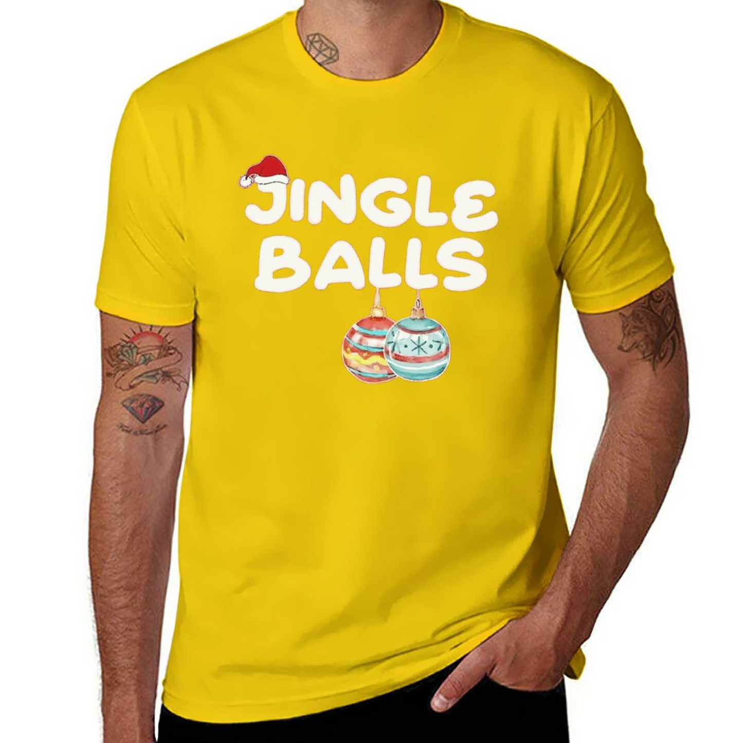 Jingle Balls Short Sleeve T-shirt for Men