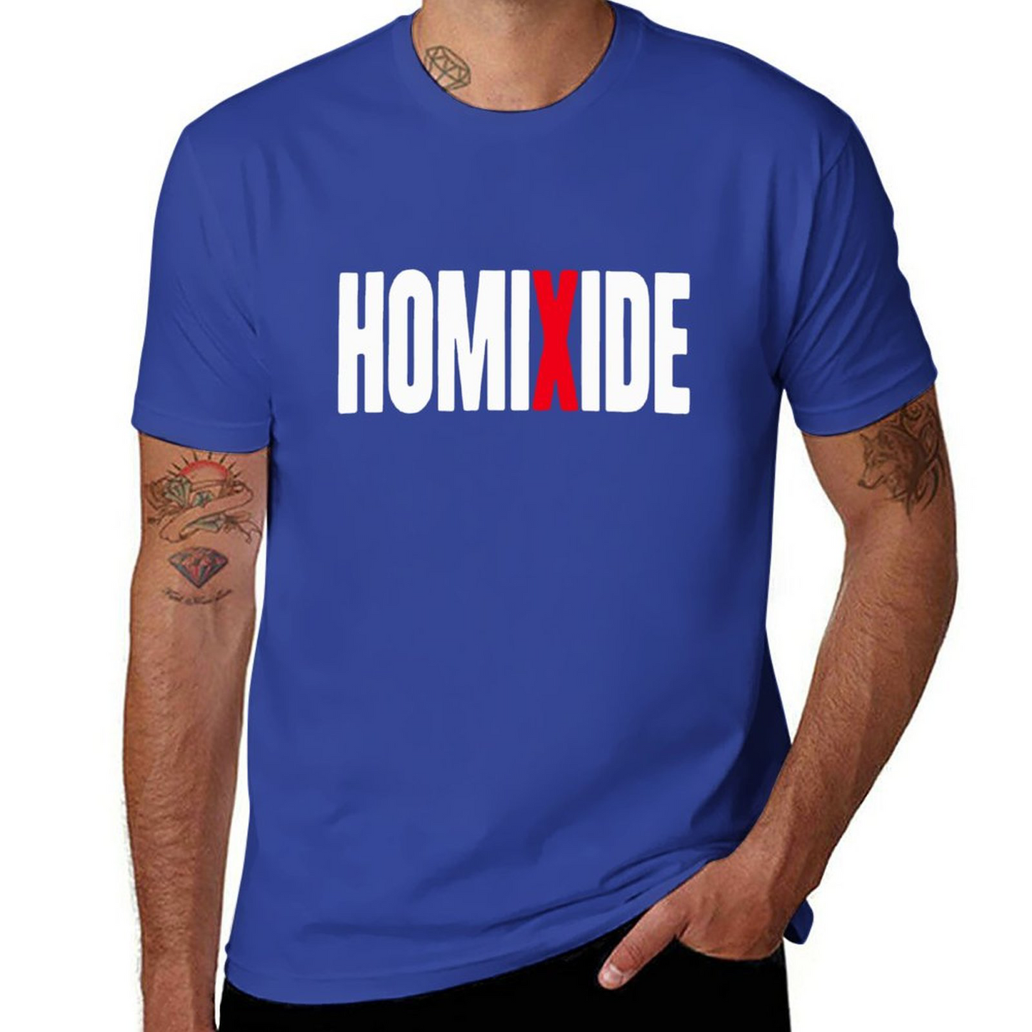 HOMIXIDE Short Sleeve T-shirt for Men