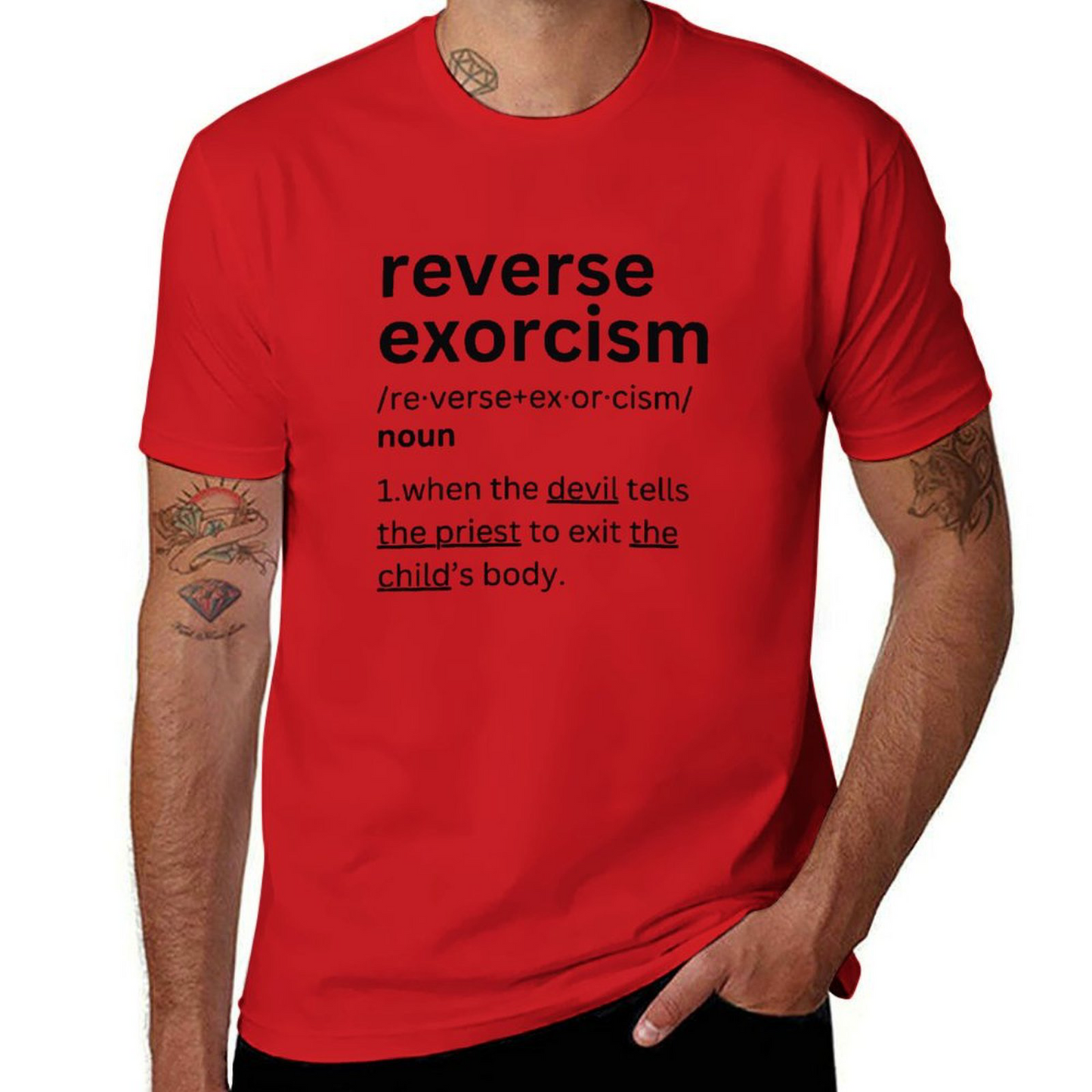 Reverse Exorcism T-shirt