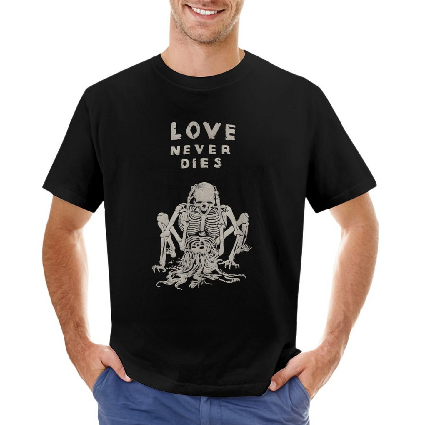 LOVE NEVER DIE Men's T-shirt