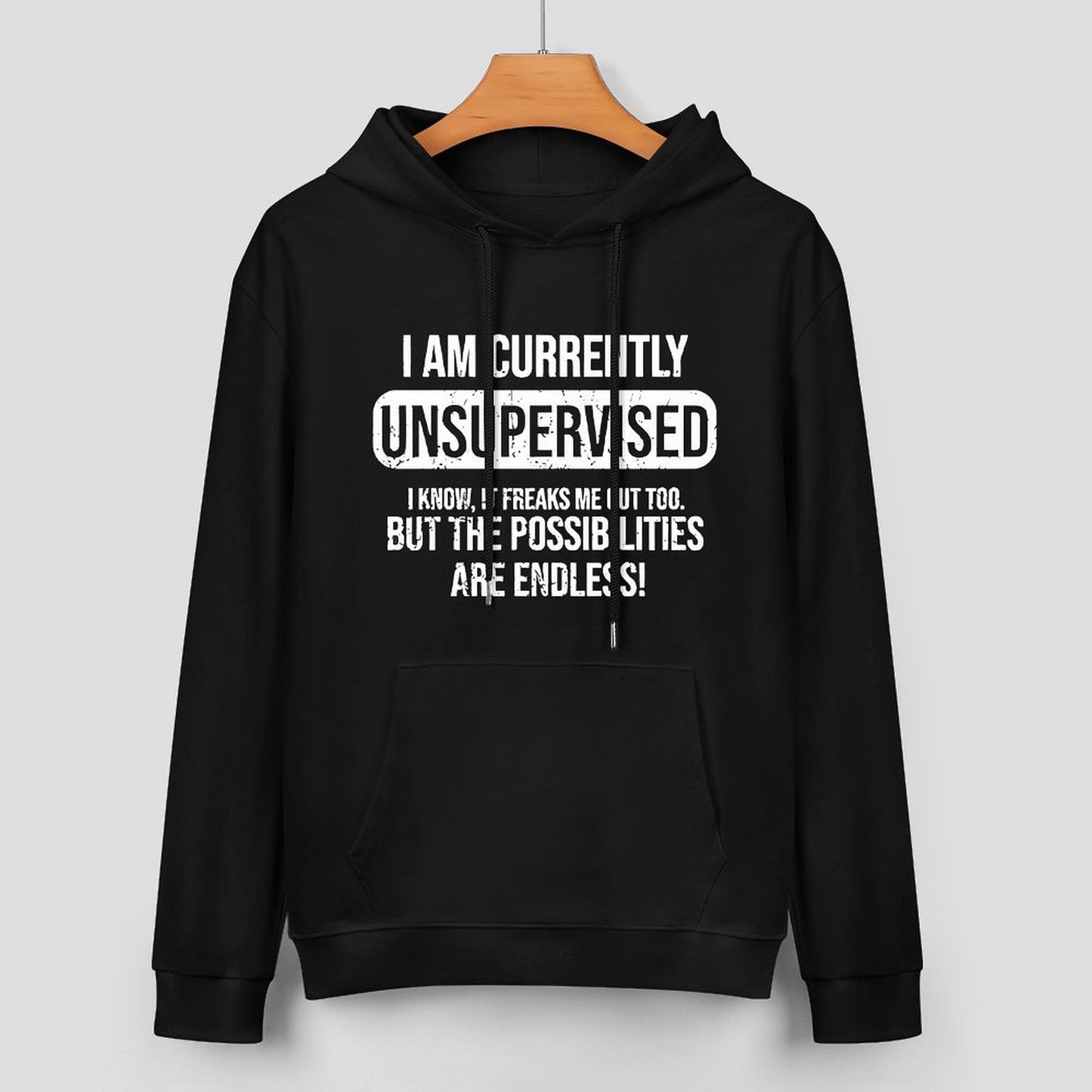 I Am Currently Unsupervised Unisex Hoodie& Sweater