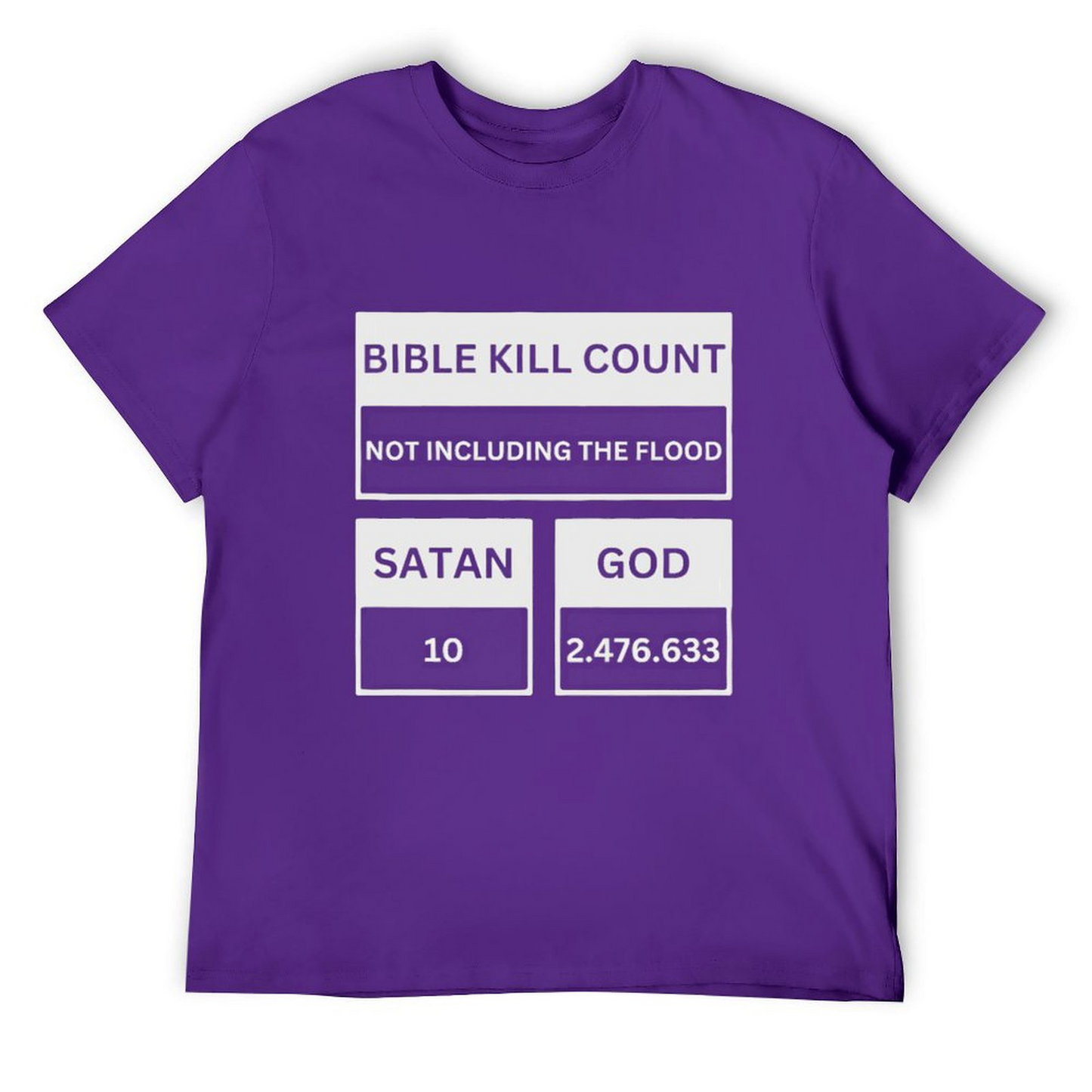 Bible kill count T-shirt