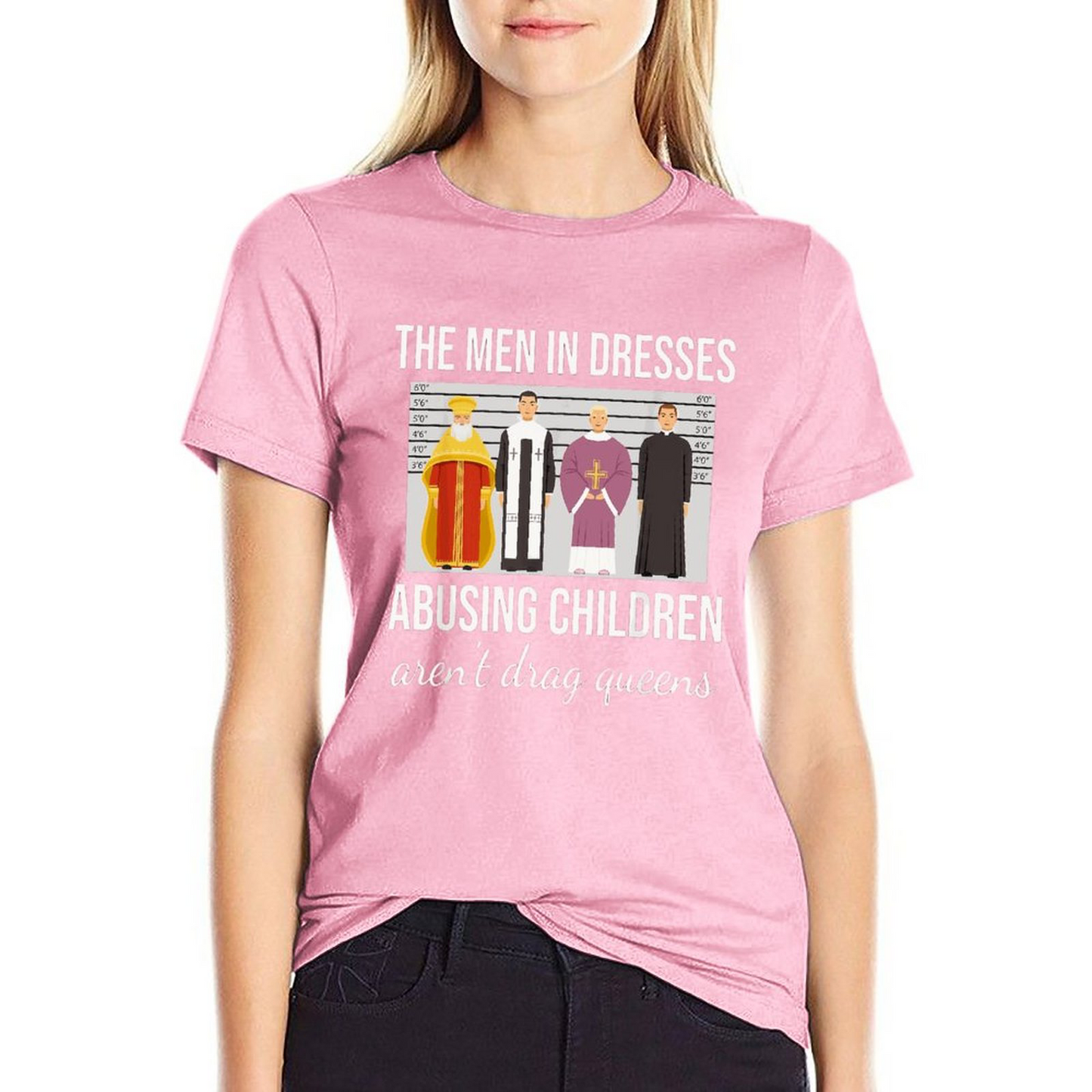 Men in Dresses Women's T-shirt