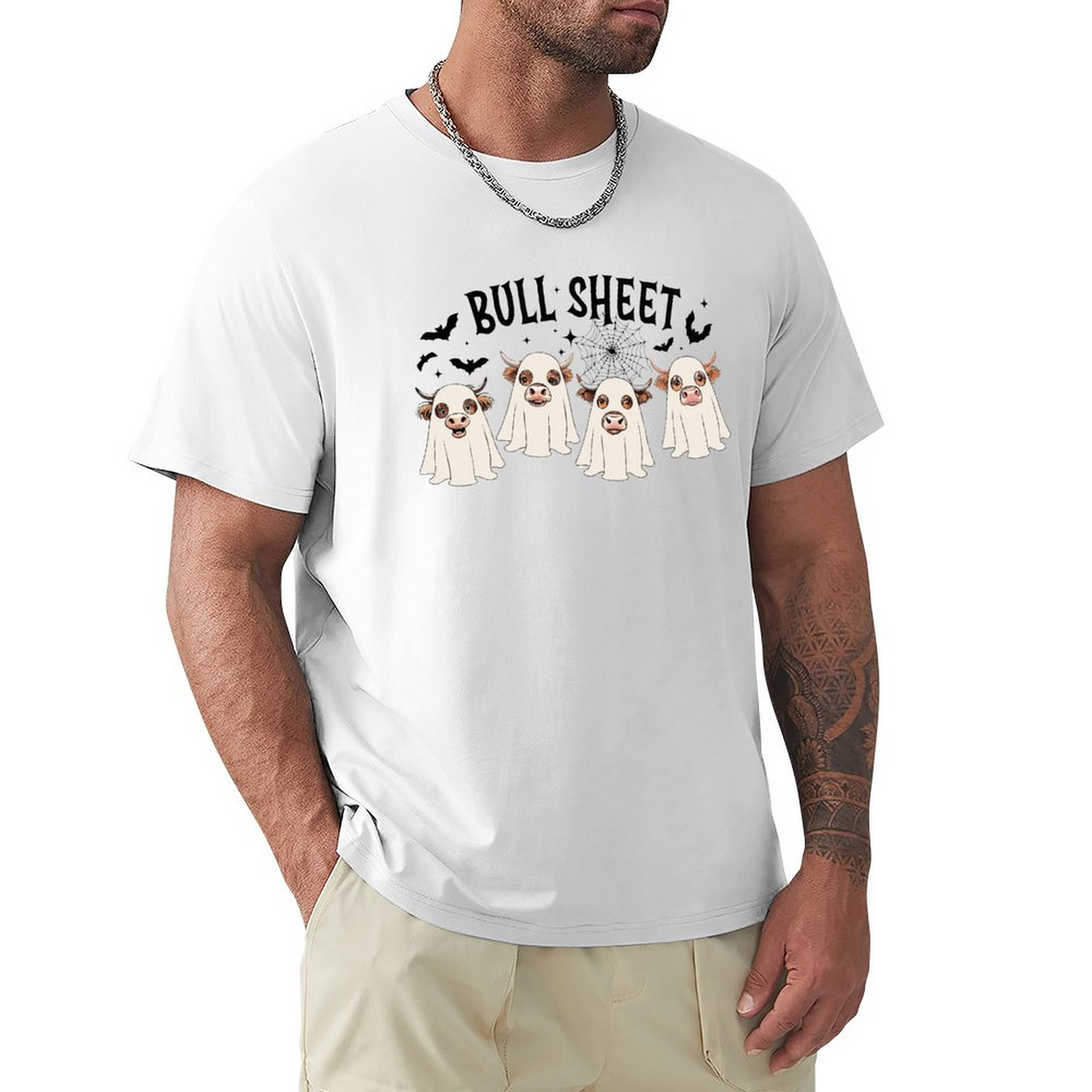 Men's T-shirt bullsheet