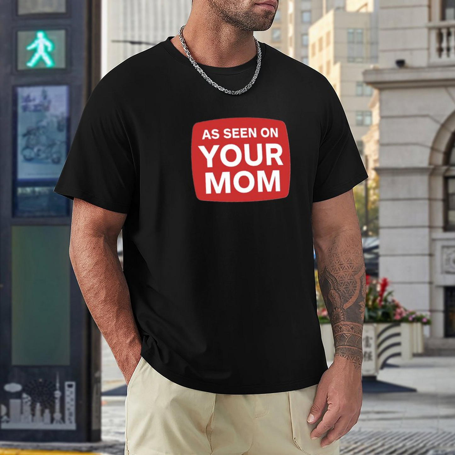 Men's T-shirt YOUR MOM