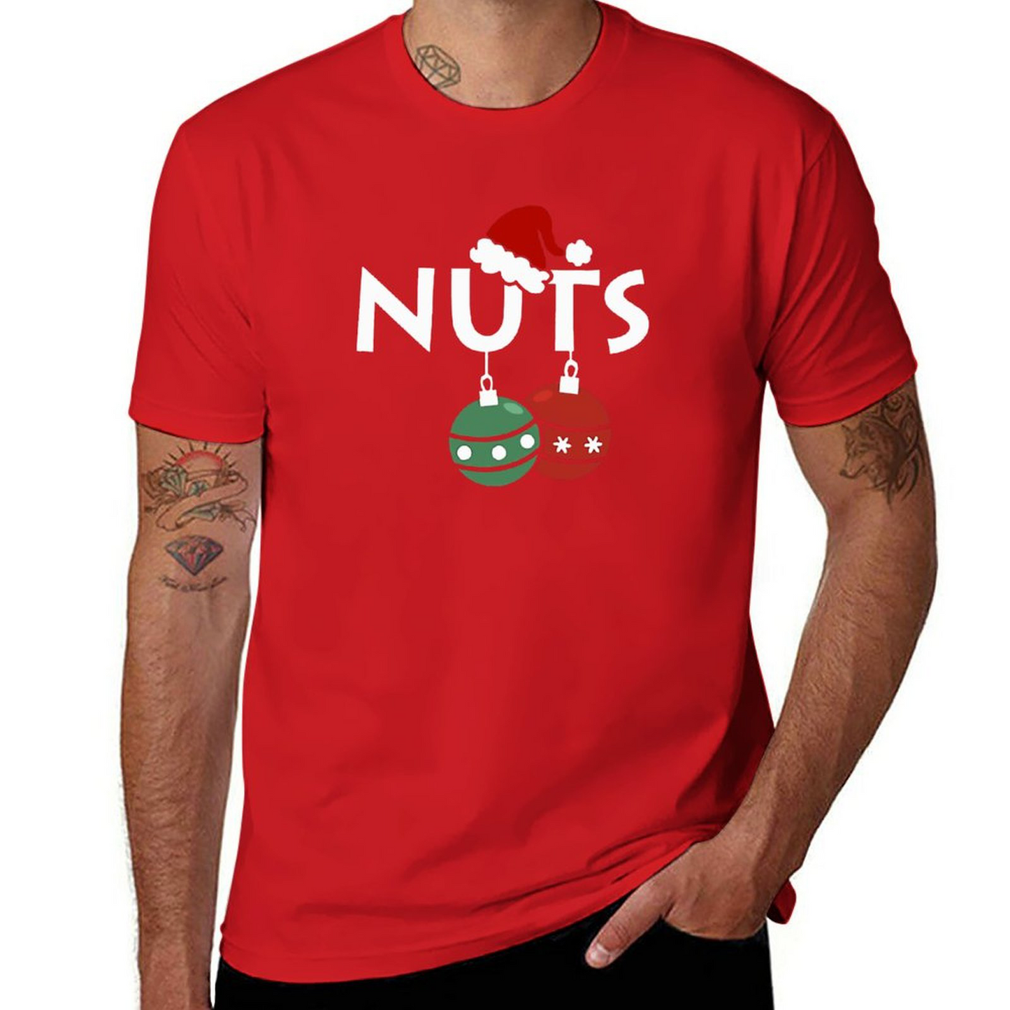 Christmas nuts T-shirt for Men