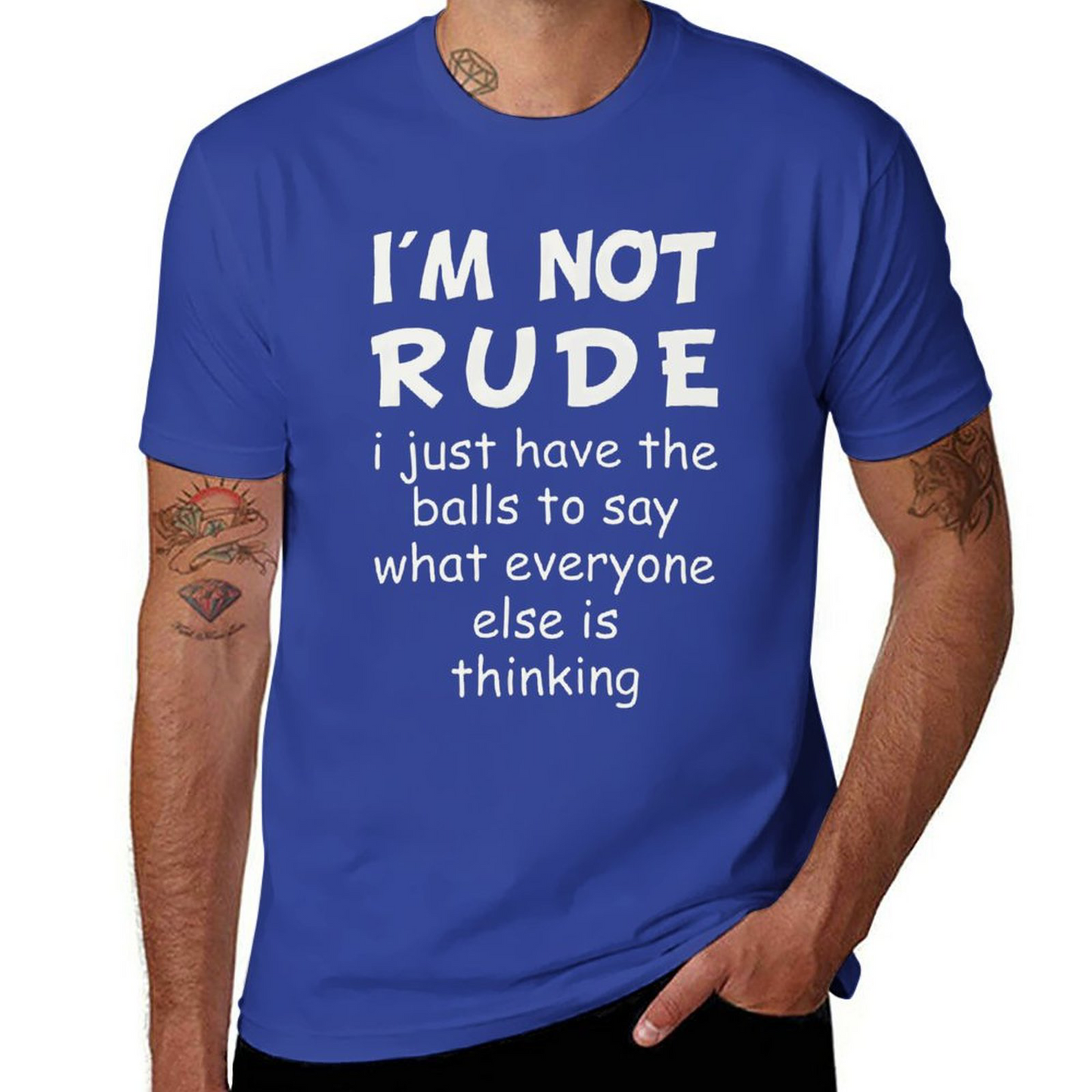 I'm Not Rude T-shirt