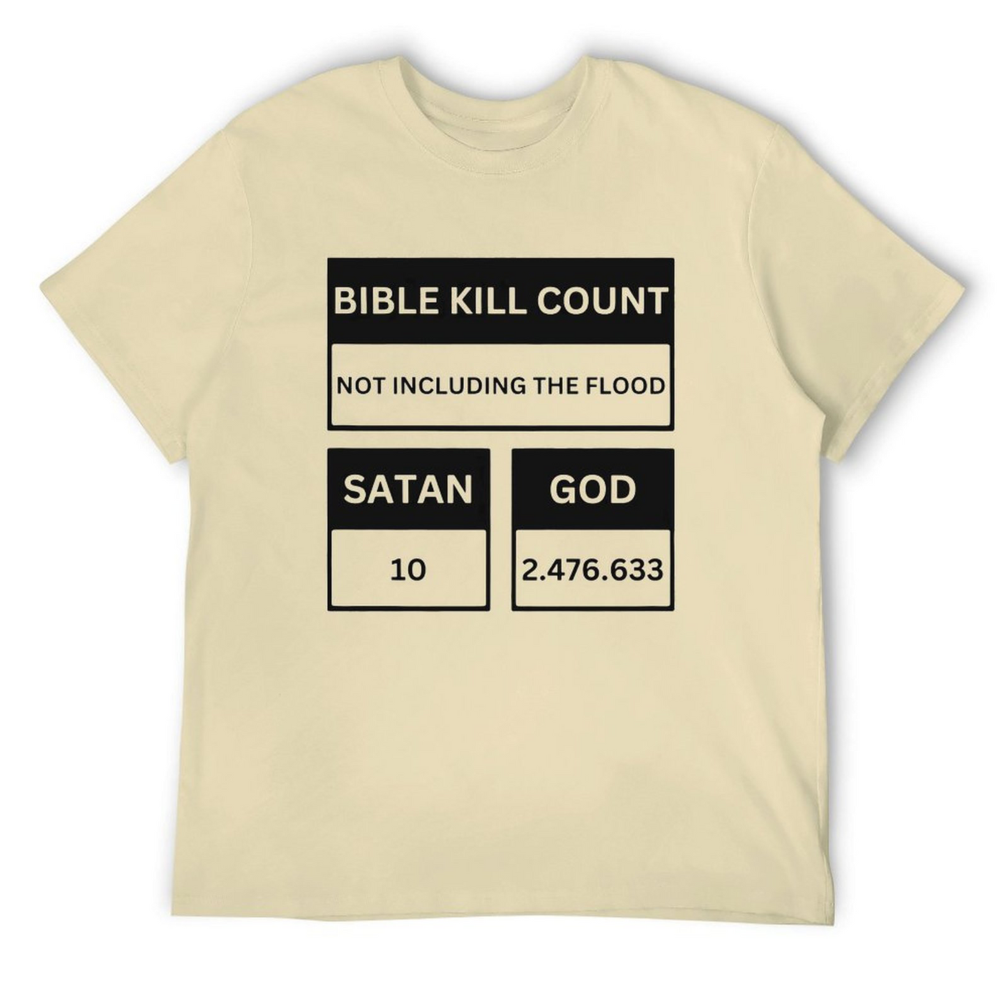 Bible kill count T-shirt