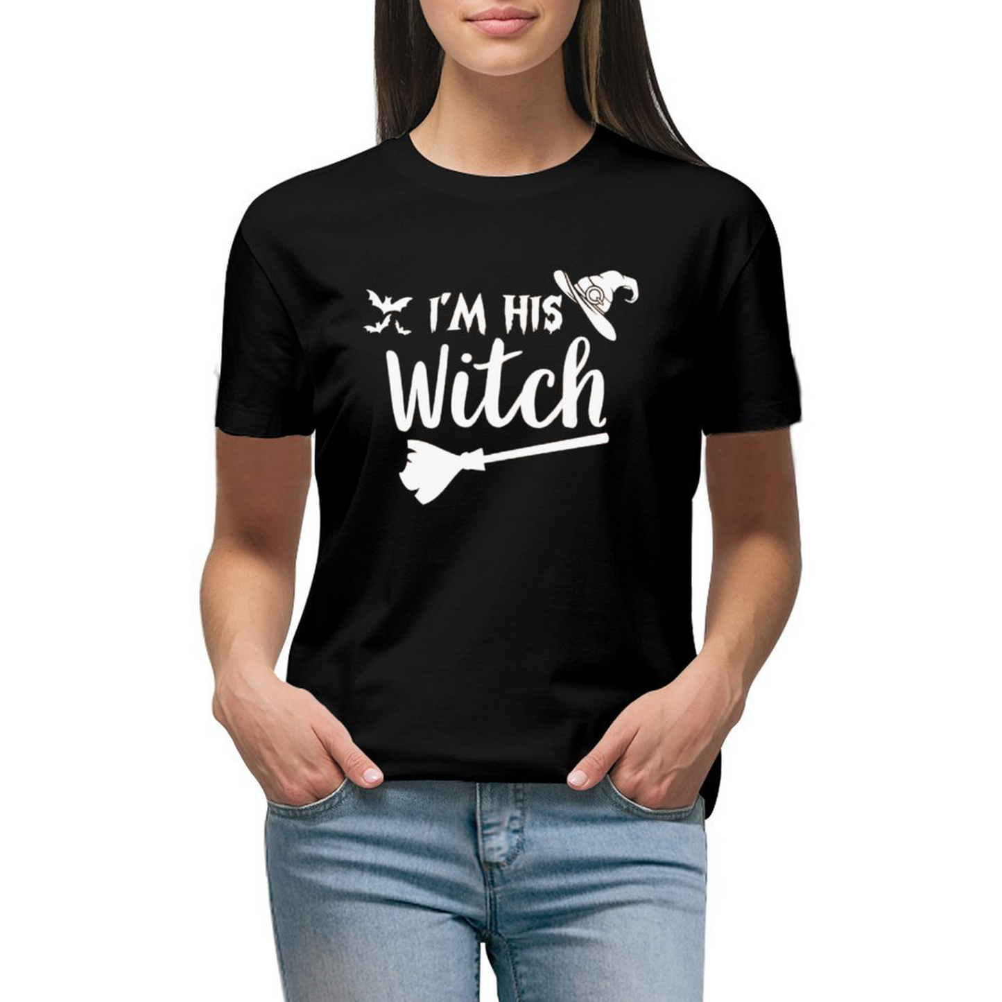 I'm His witch Female T-shirt