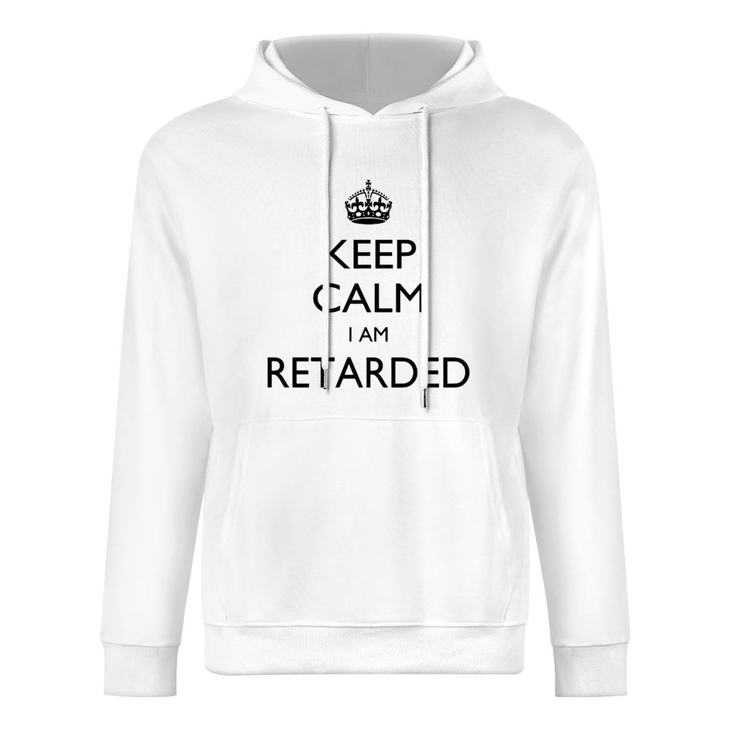 Keep Calm Cotton Hooded