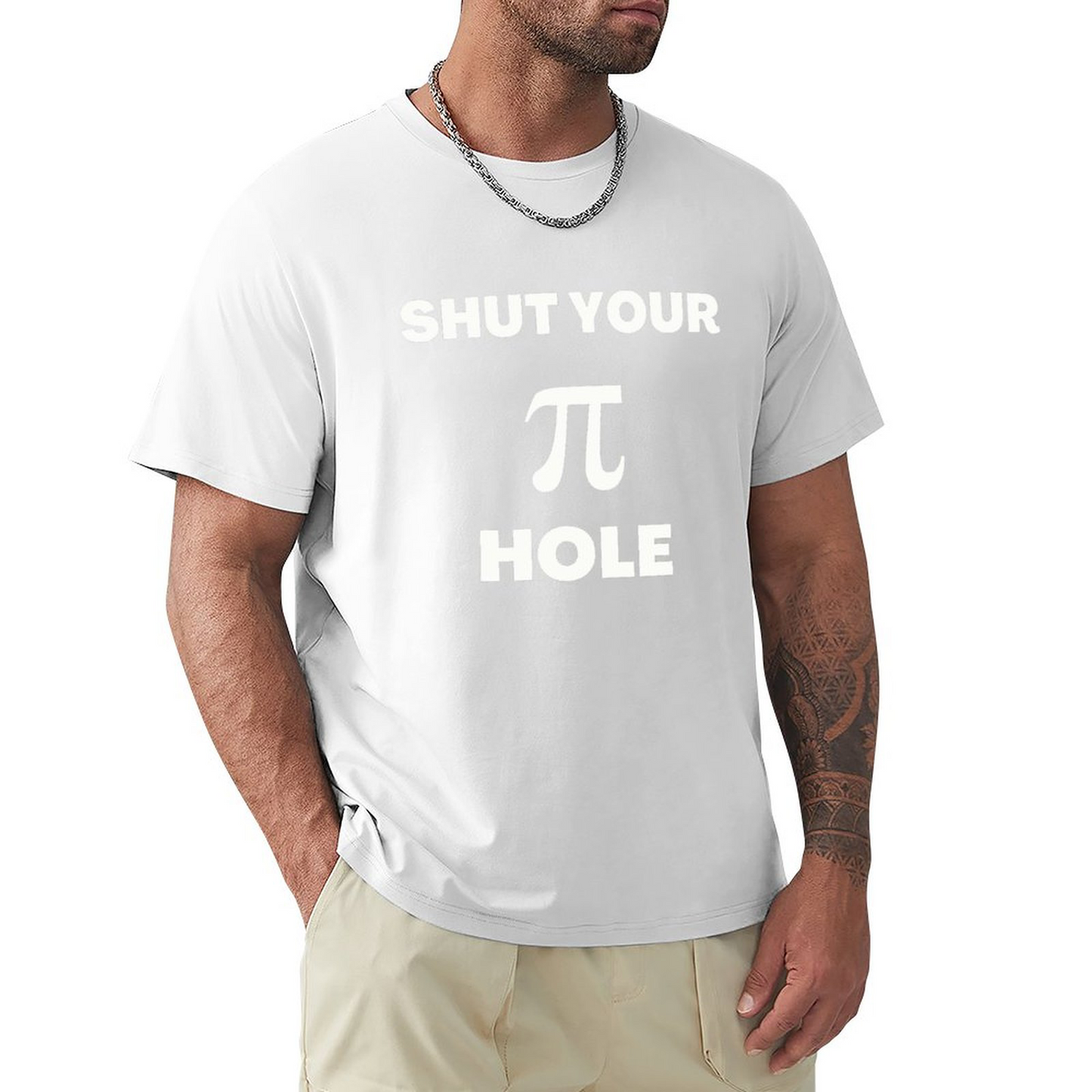 Men's T-shirt SHUT YOU PI HOLE