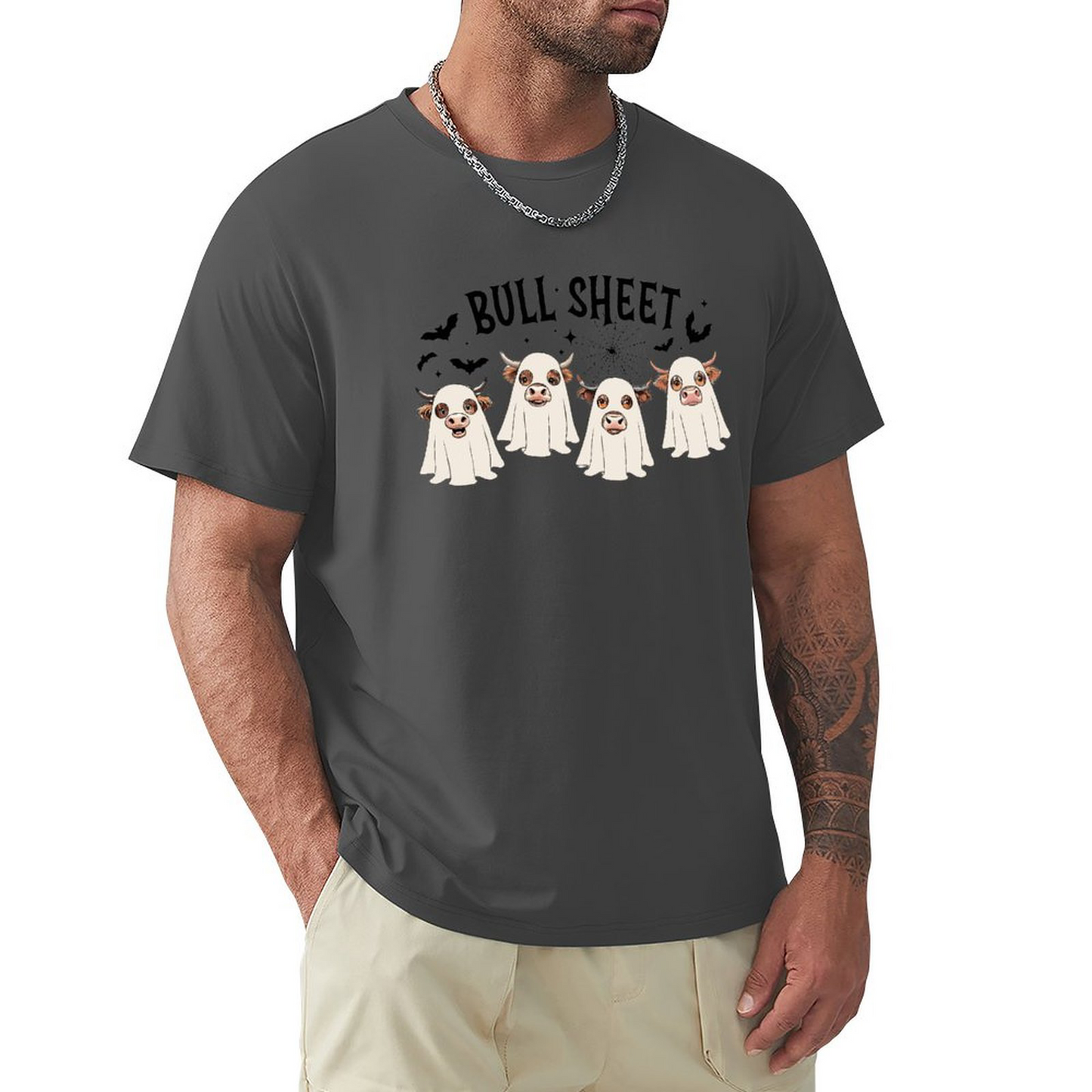 Men's T-shirt bullsheet