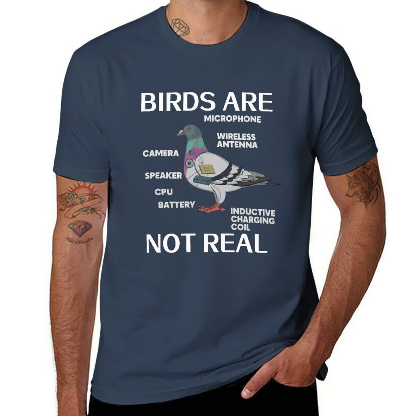 Birds Are Not RealT-shirt