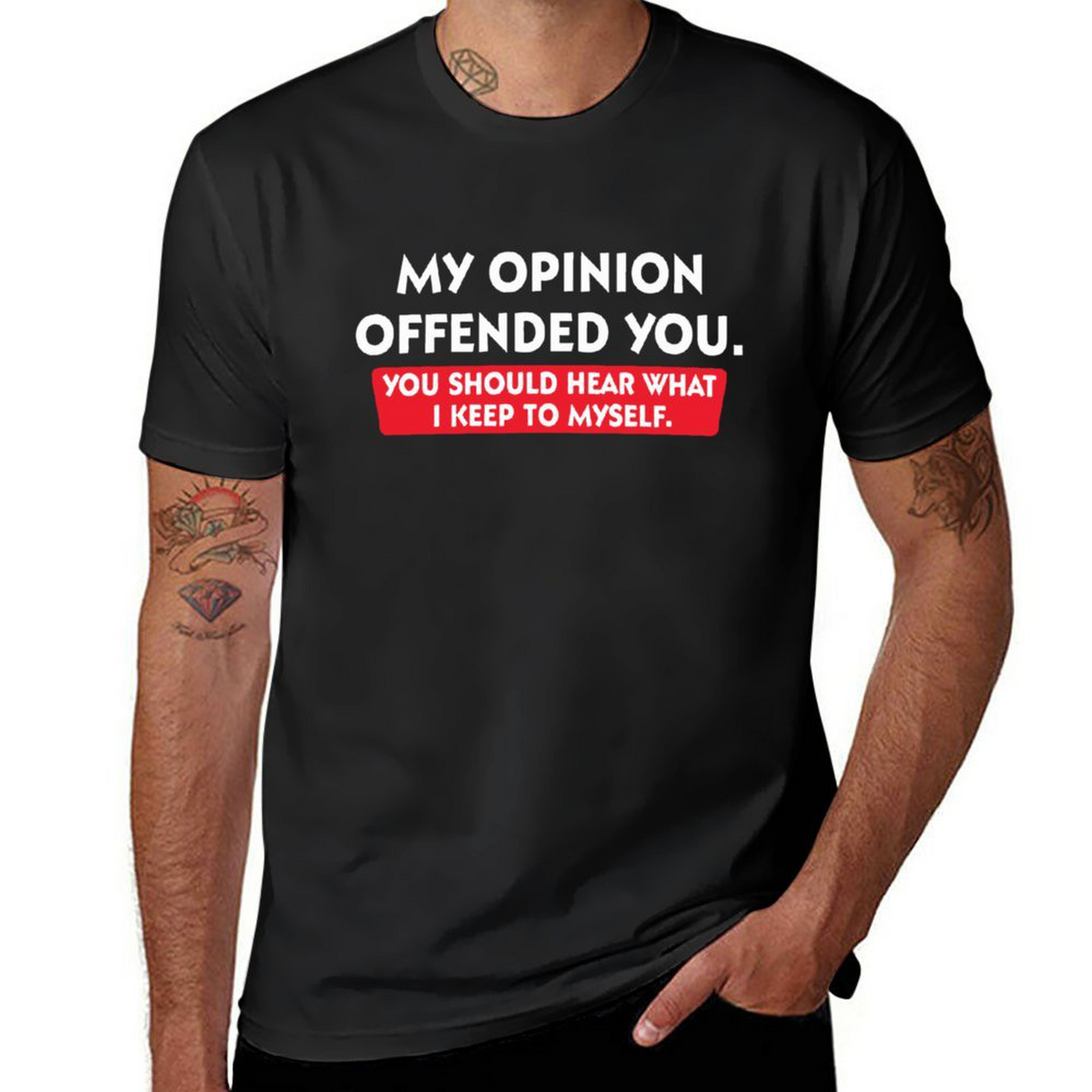 My Opinion T-shirt for Men