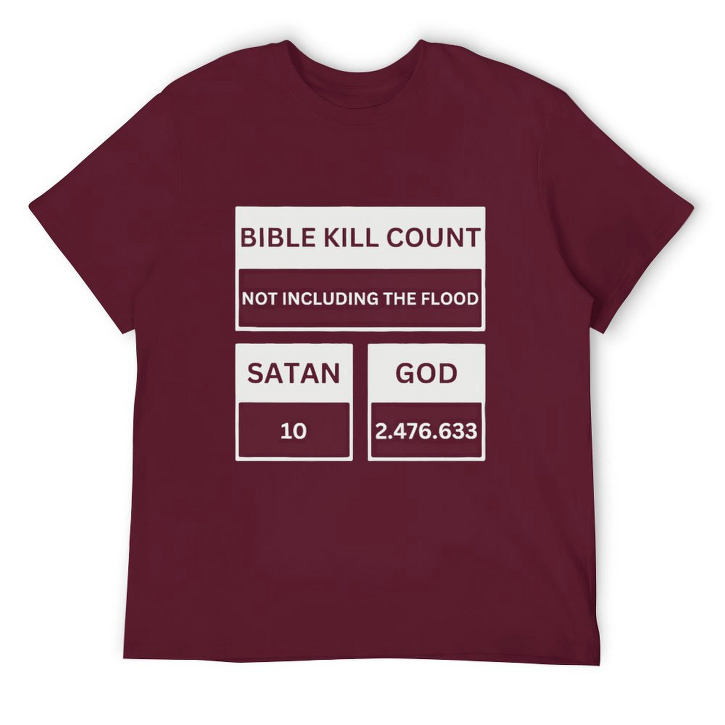 Bible kill count T-shirt