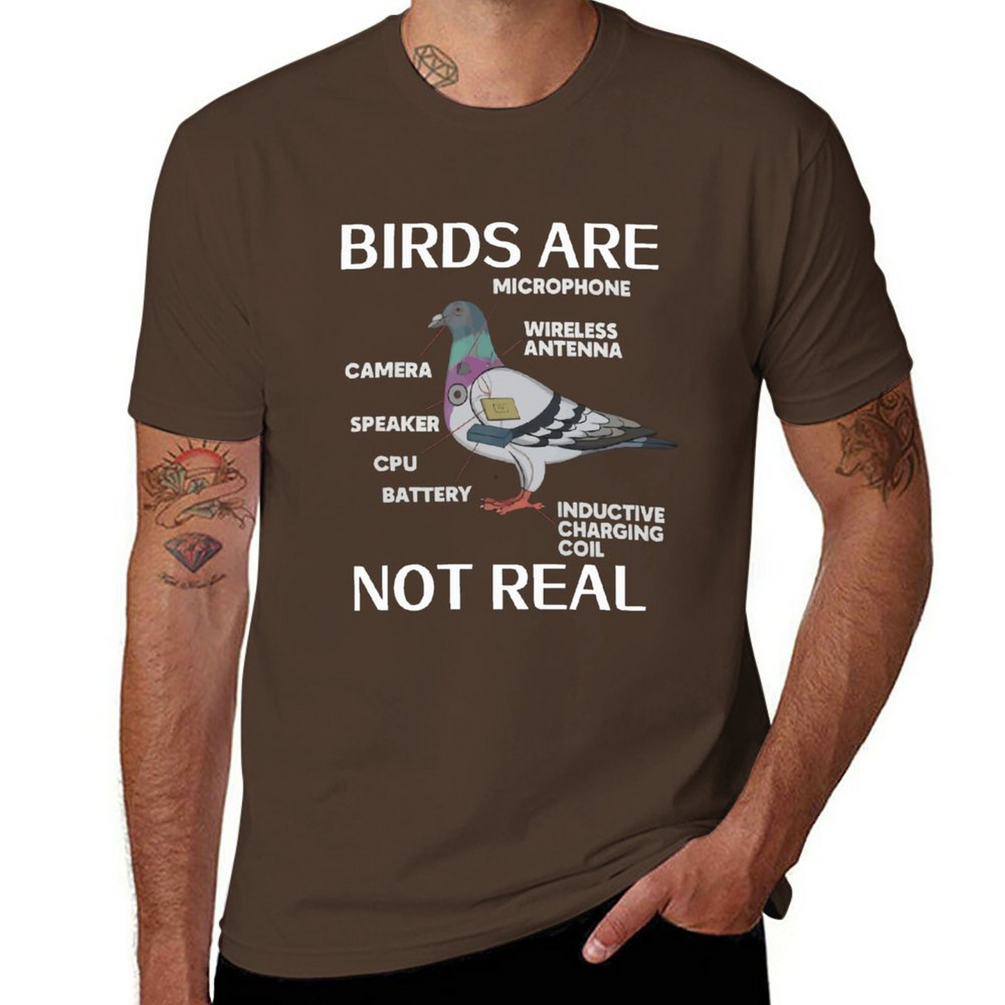 Birds Are Not RealT-shirt