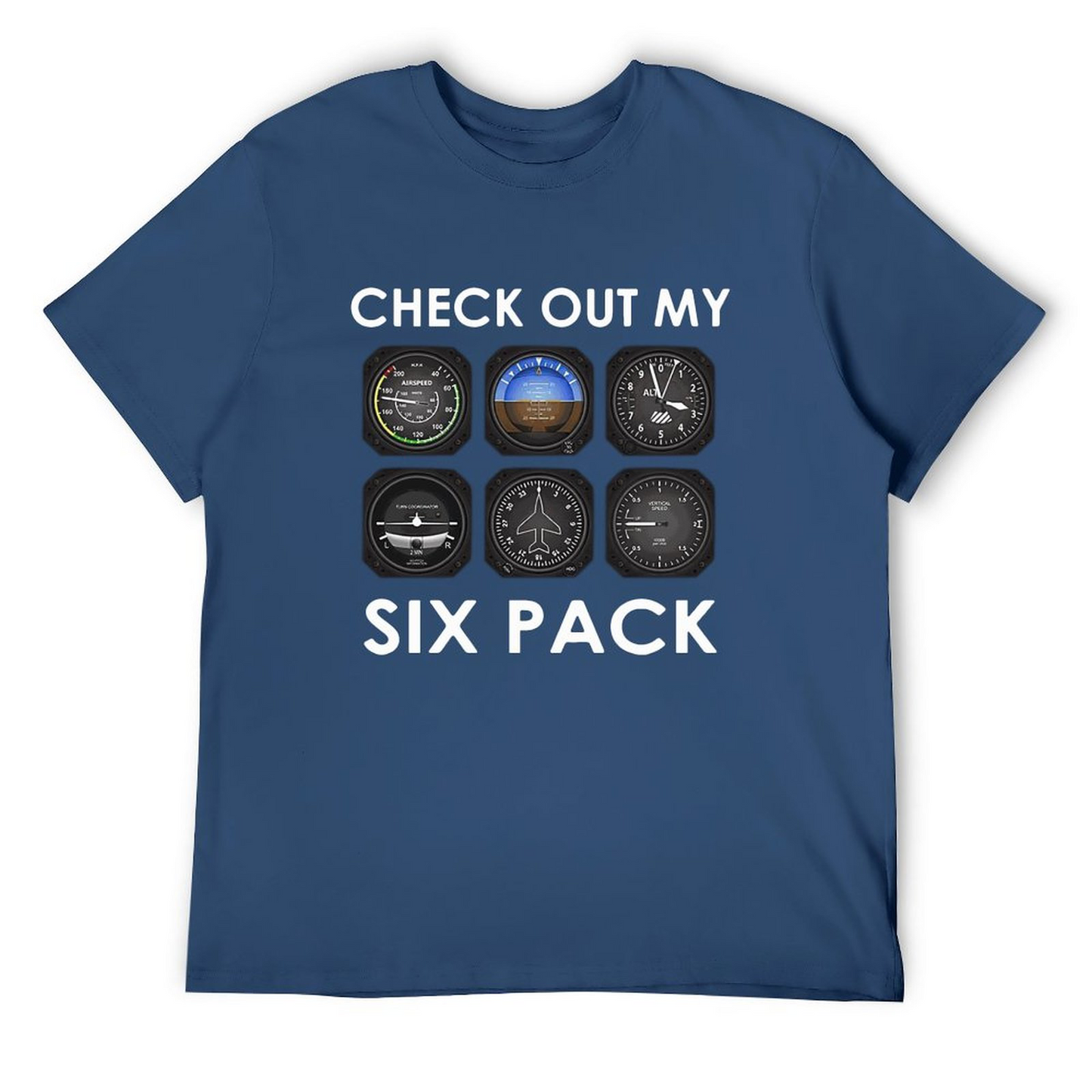 CHECK OUT 6 PACK T-shirt