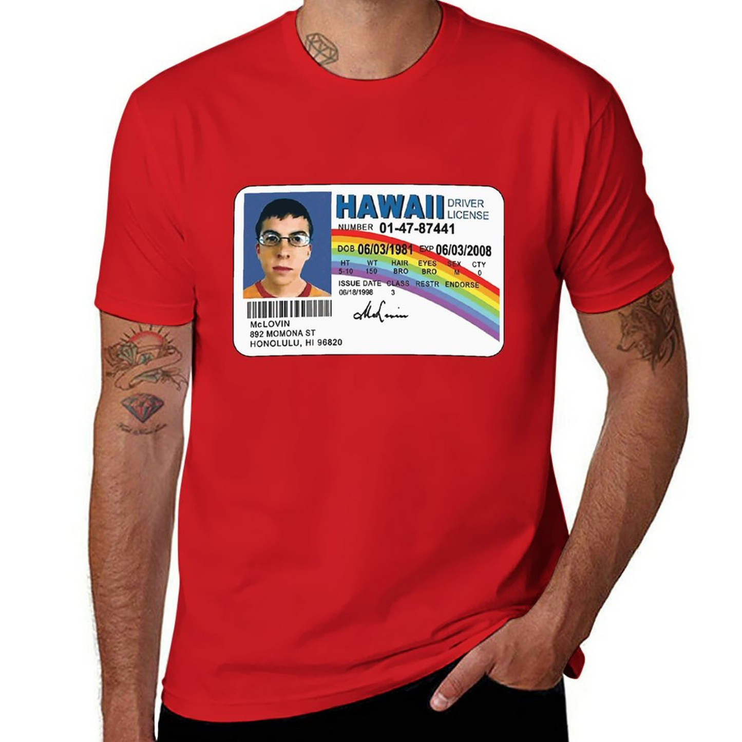 $9.9 McLovin T-shirt